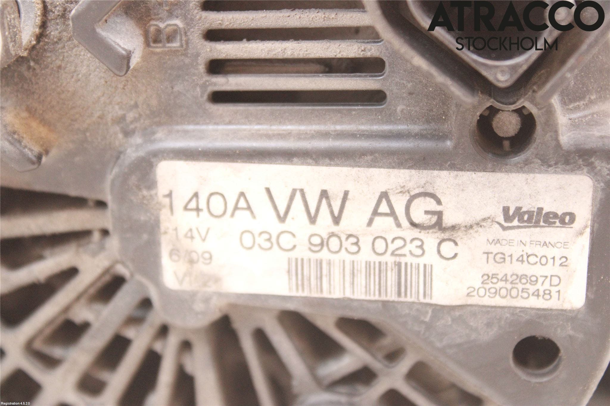 Volkswagen VW PASSAT 05-11 Generator