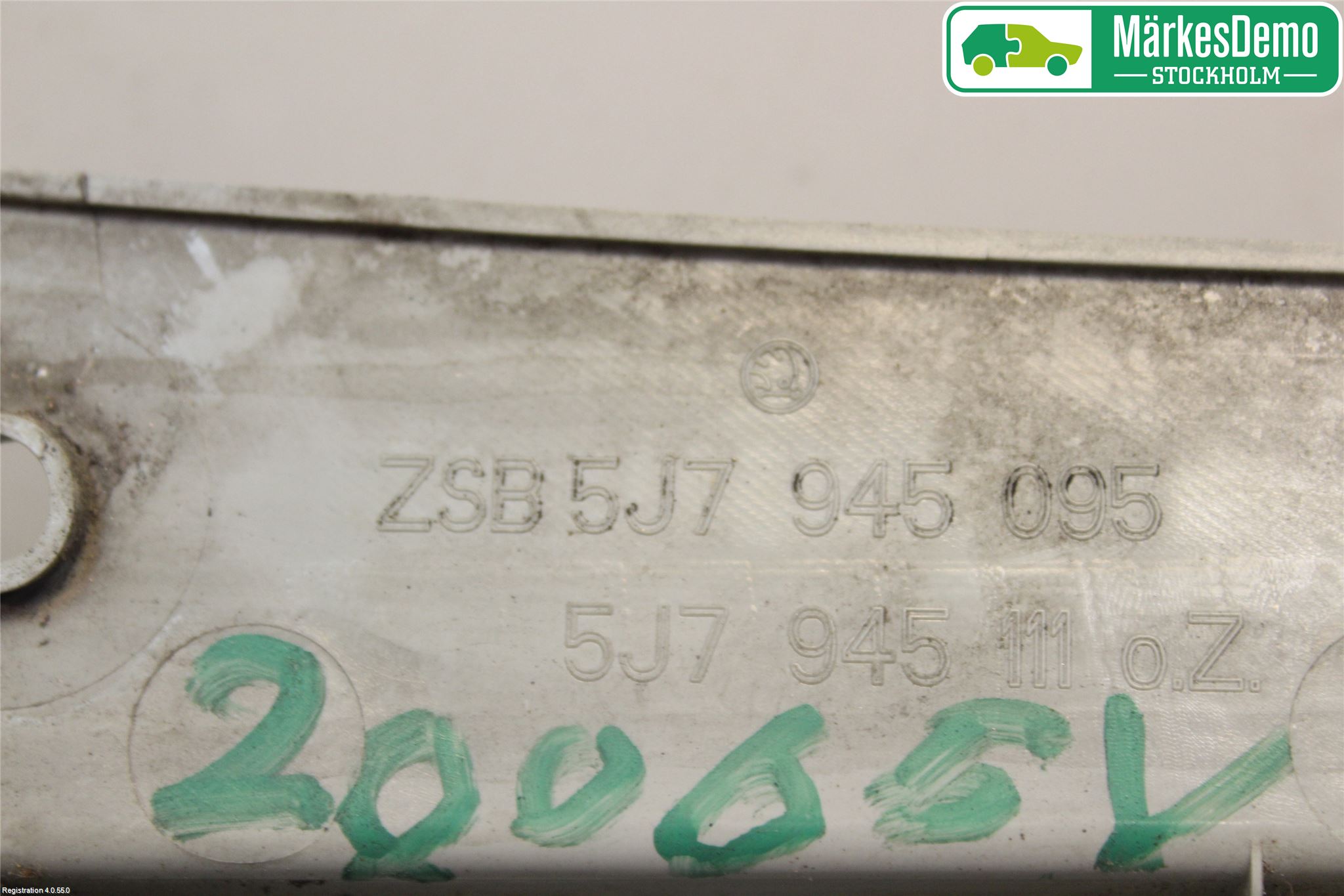 Skoda ROOMSTER Bakljus Vänster