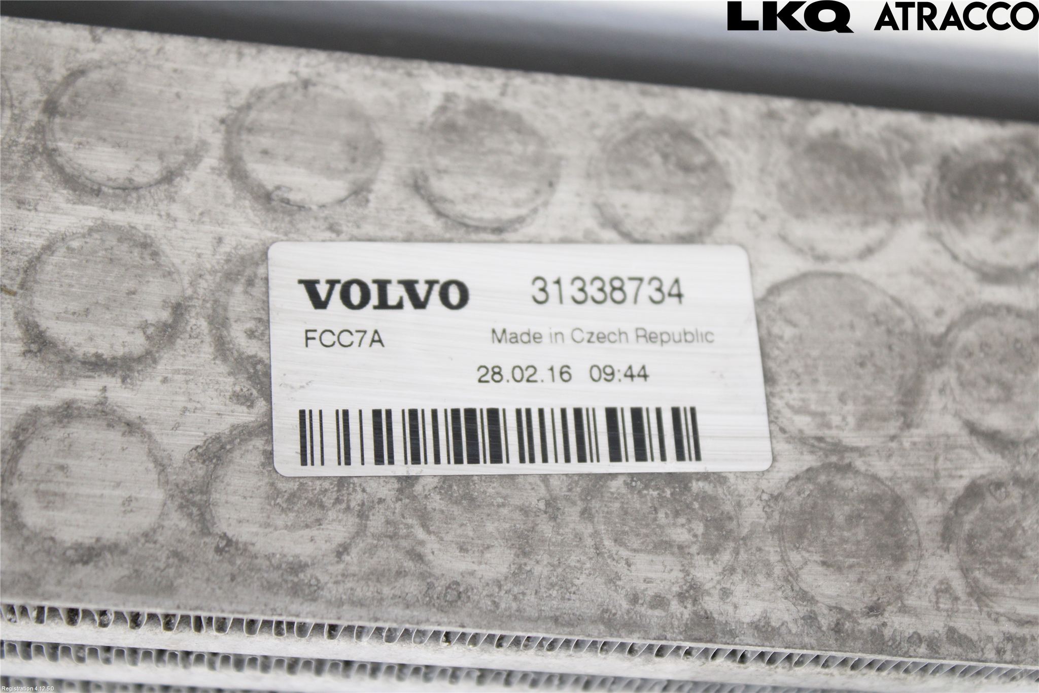 Volvo V40 12-19 Laddluft-Intercooler Kyl