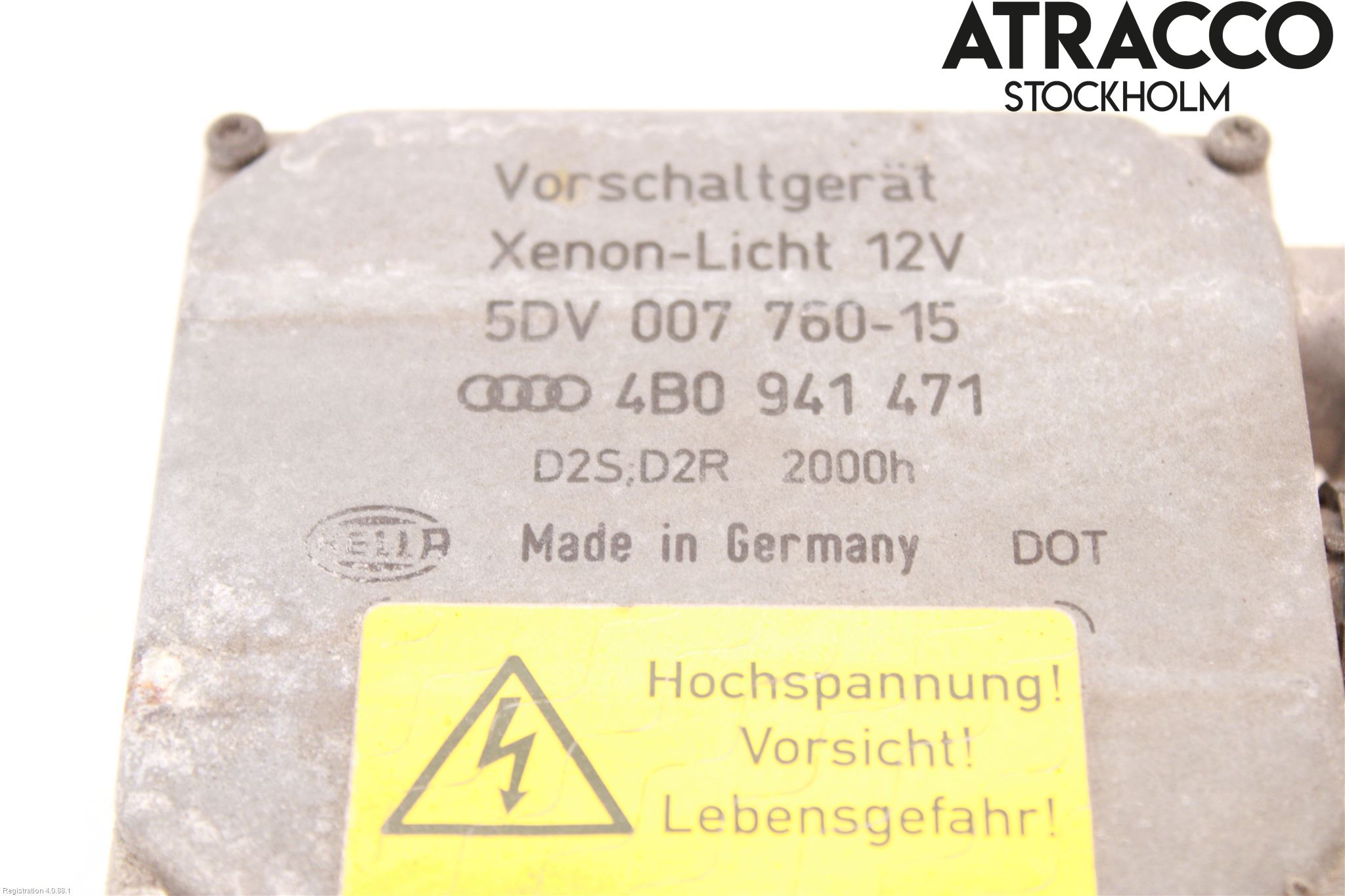 Audi A6/S6     97-05 Styrenhet Strålkastare