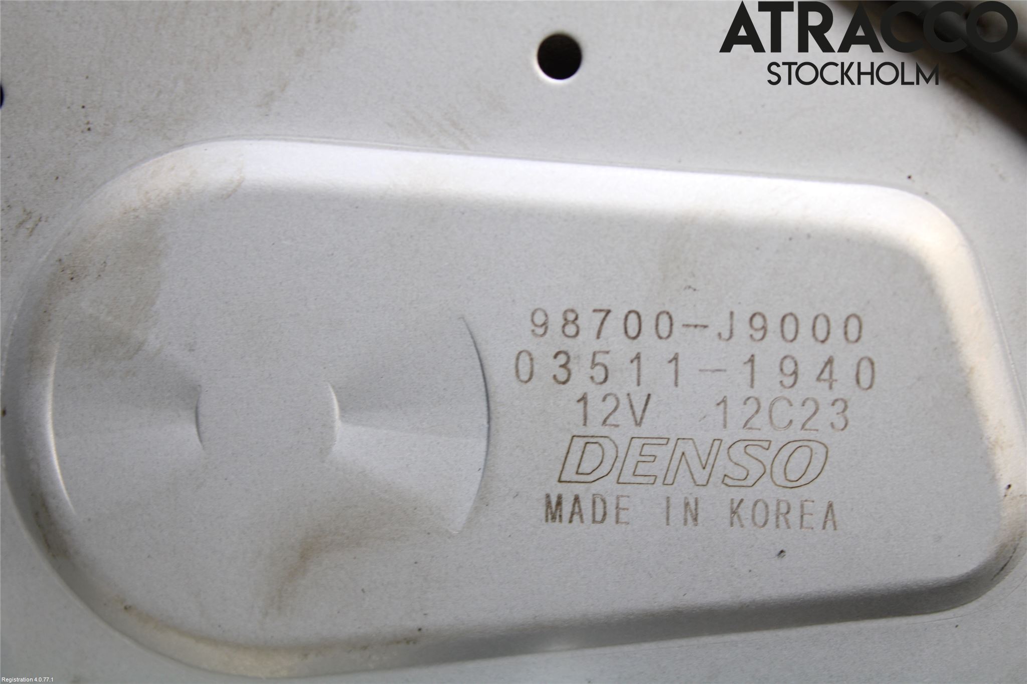 Hyundai KONA/ELECTRIC OS 18-23 Torkarmotor Baklucka