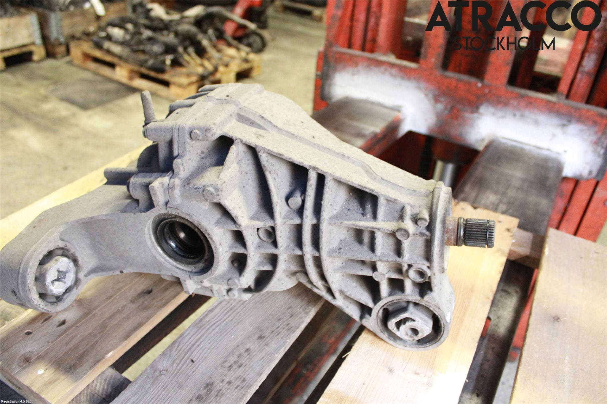 Volkswagen VW TOUAREG 7P 11-18 Bakväxel-Diff