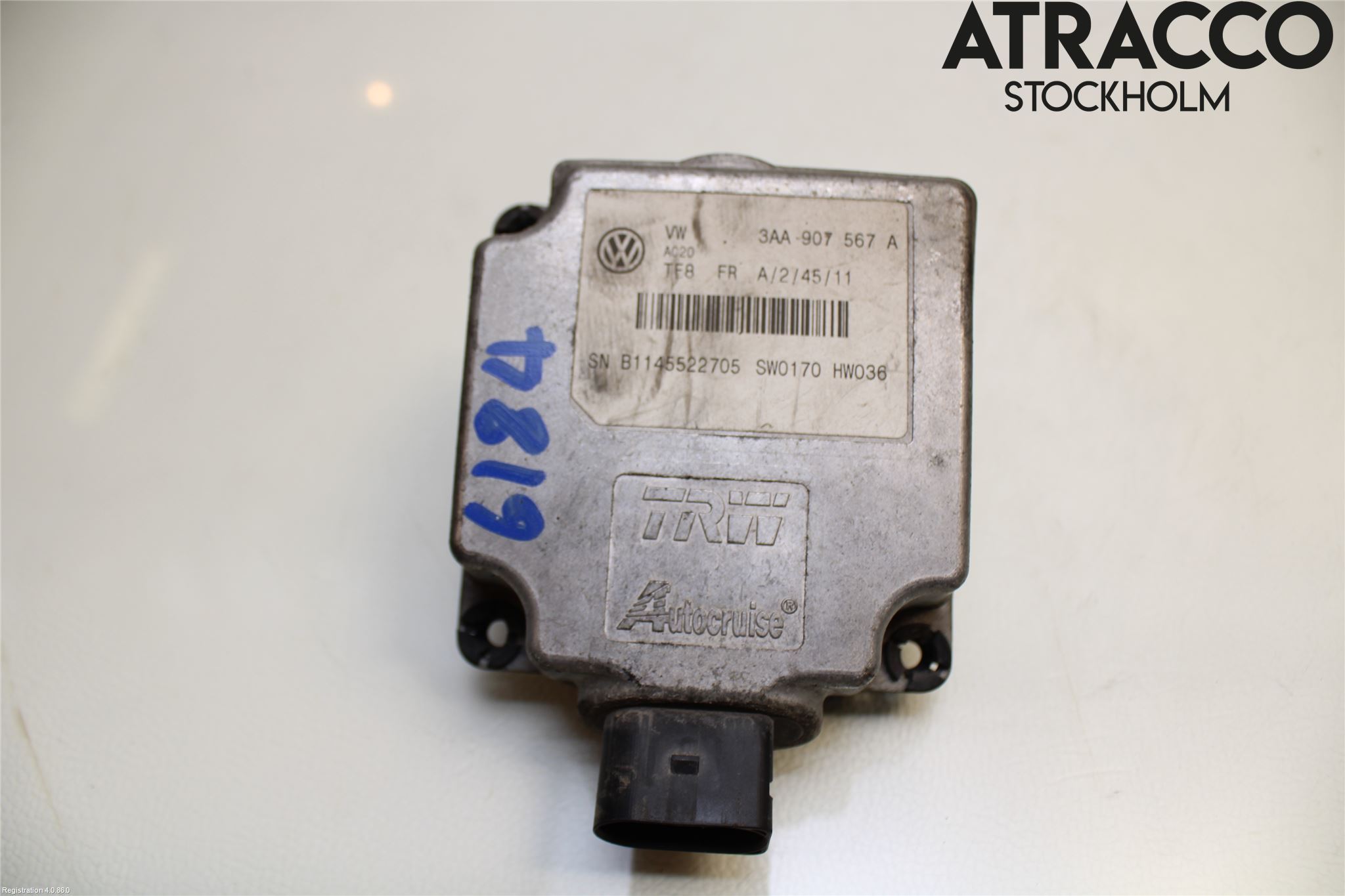 Volkswagen VW PASSAT CC 08-16 Sensor Adaptiv Farthållare