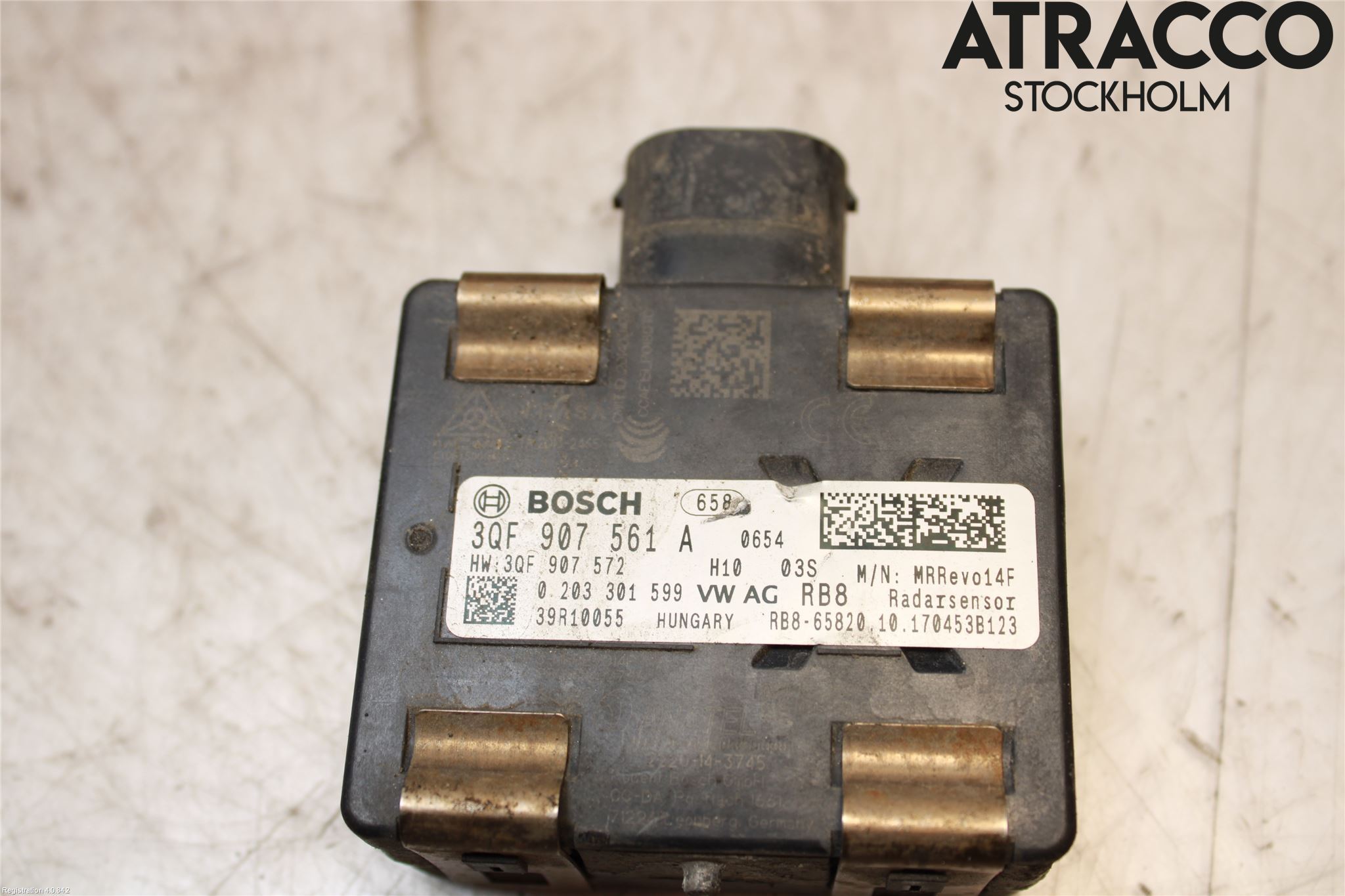 Volkswagen VW GOLF / E-GOLF VII 13-20 Sensor Adaptiv Farthållare