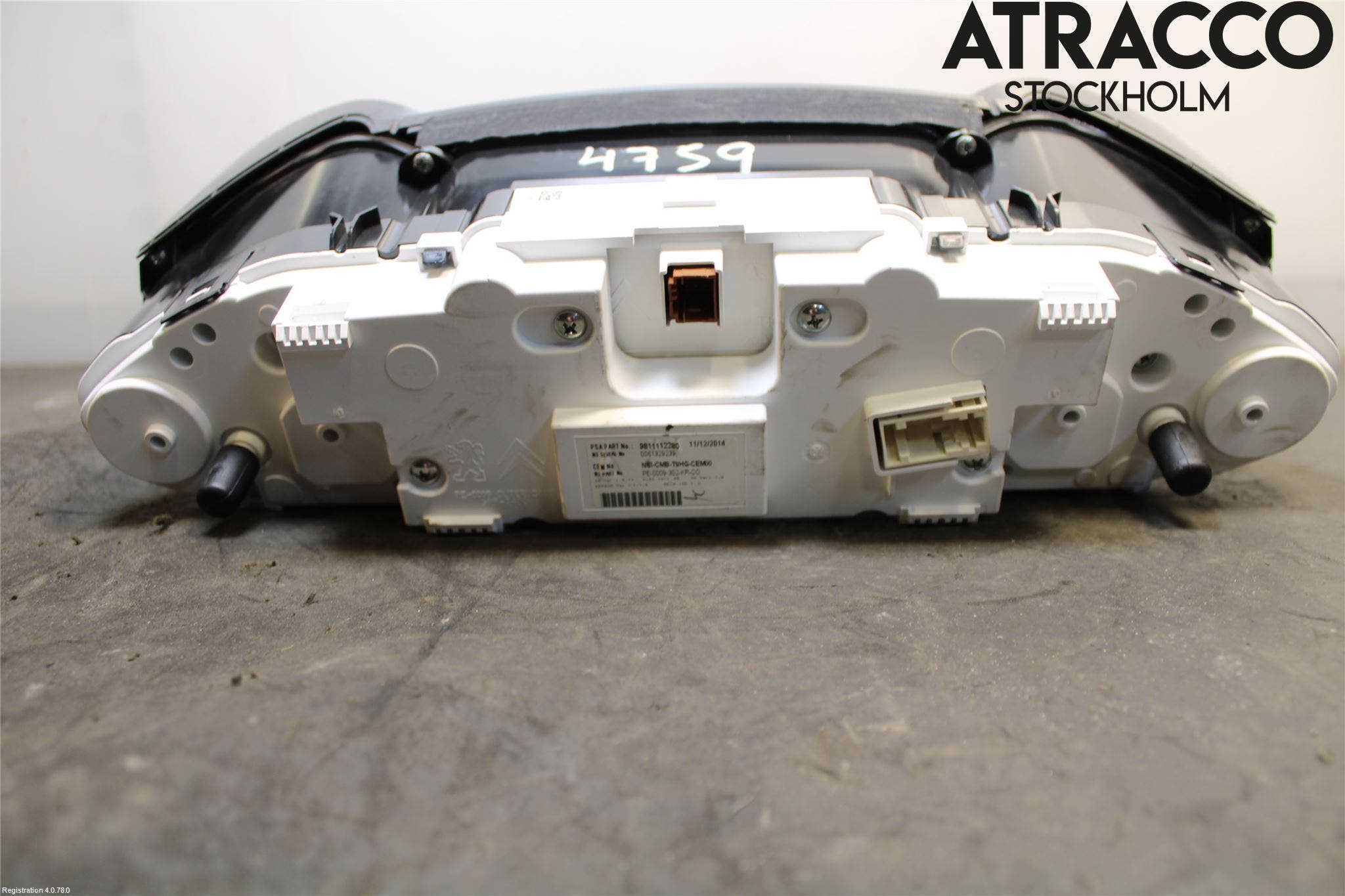 Peugeot 308 14-21 Instrument Komb