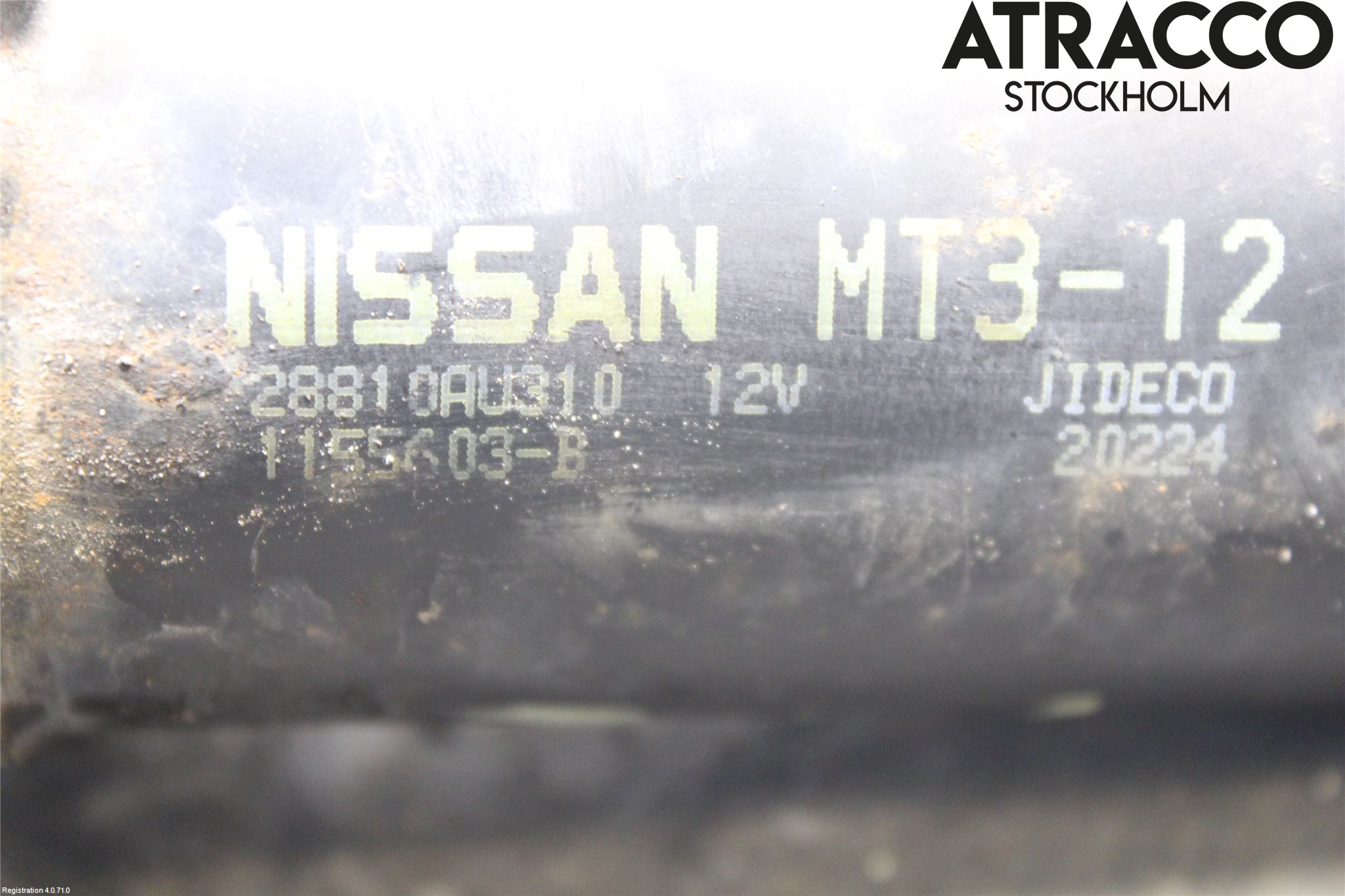 Nissan PRIMERA 02-07 Torkarmotor Vindruta