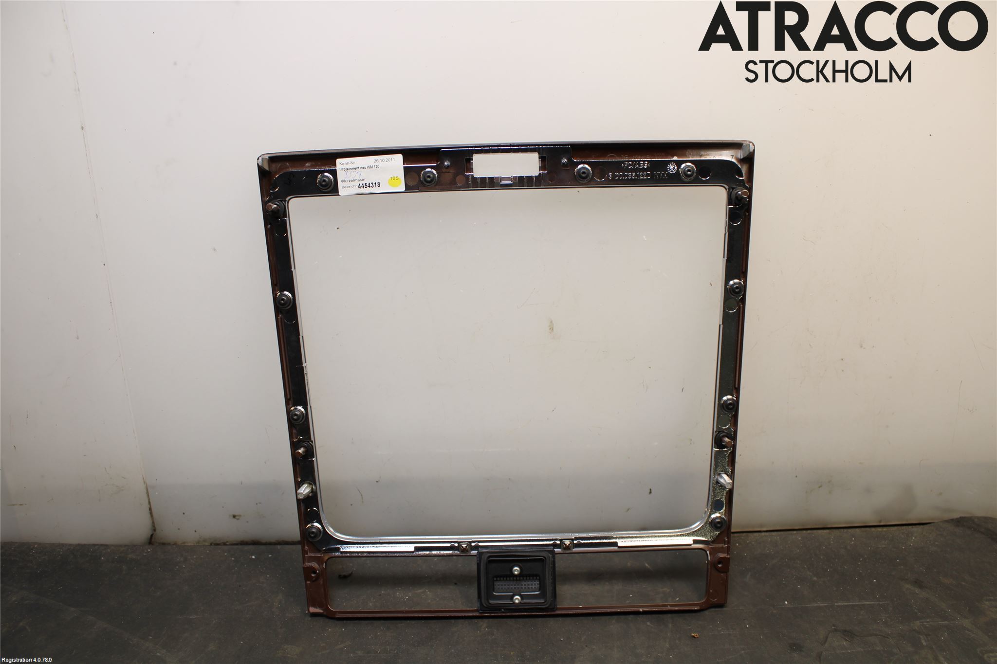 Volkswagen VW PHAETON Instrument-Radio Sarg