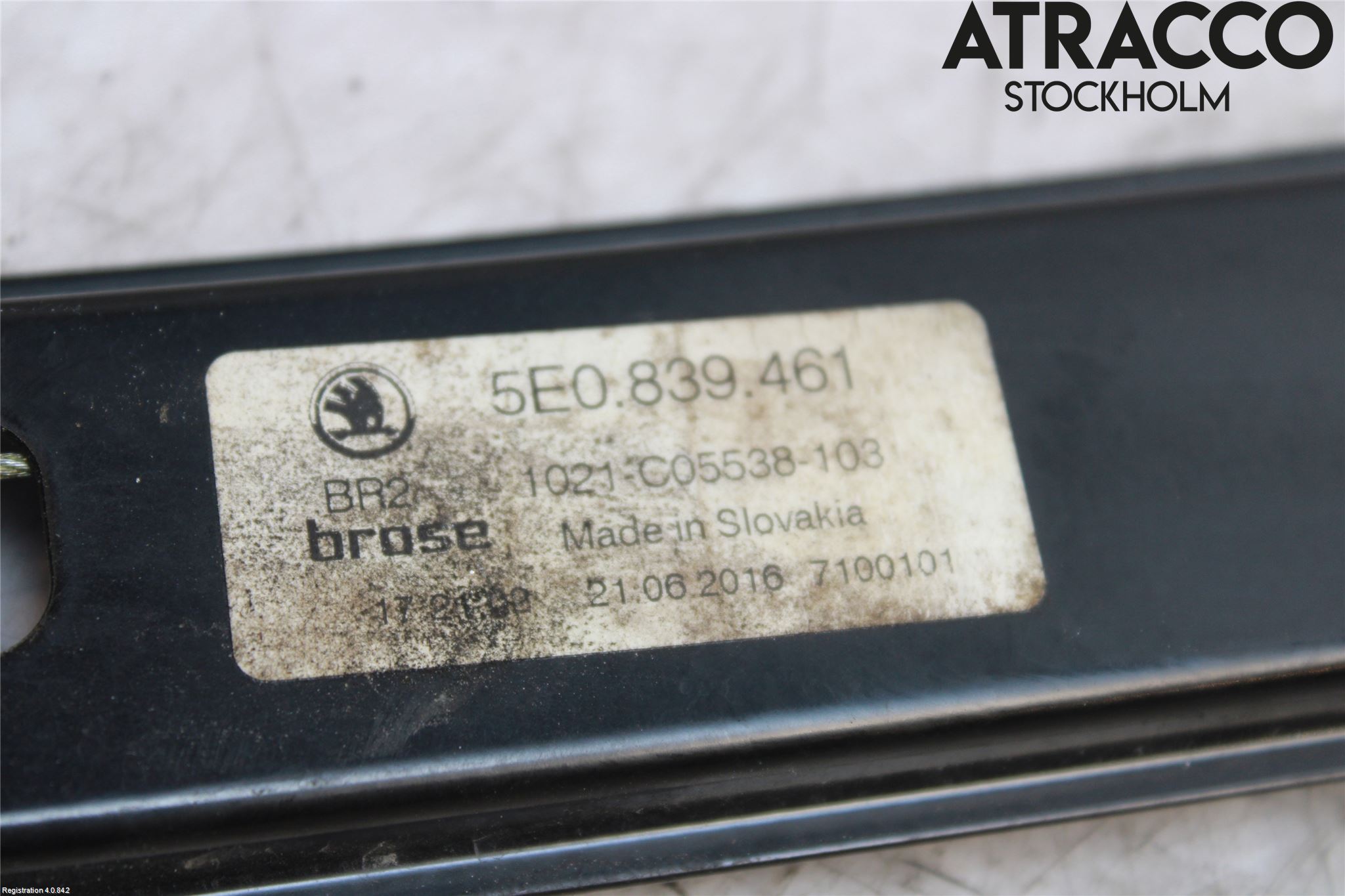 Skoda OCTAVIA (5E) 13-20 Fönsterhiss El Kompl