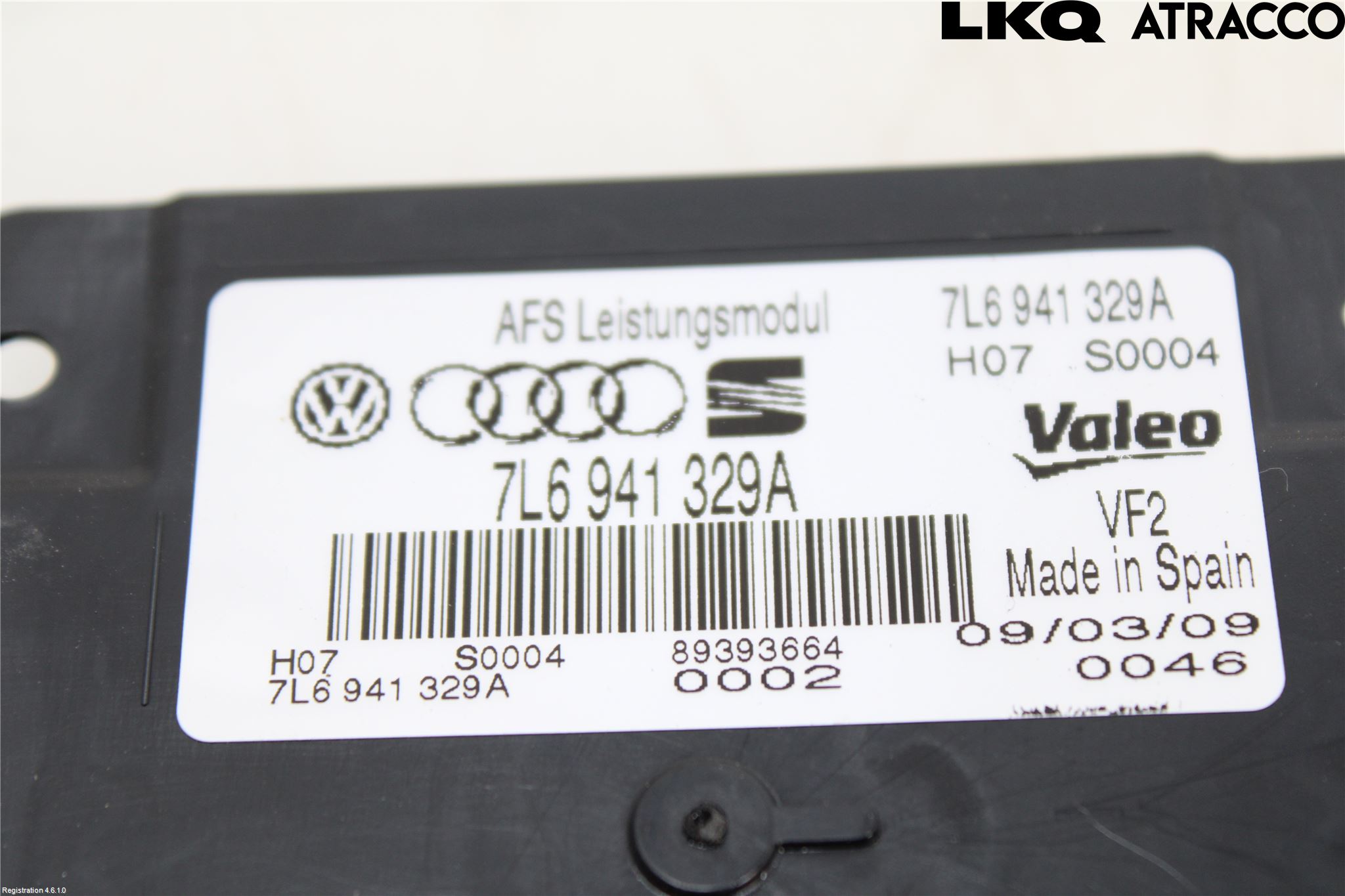 Seat EXEO Styrenhet Strålkastare