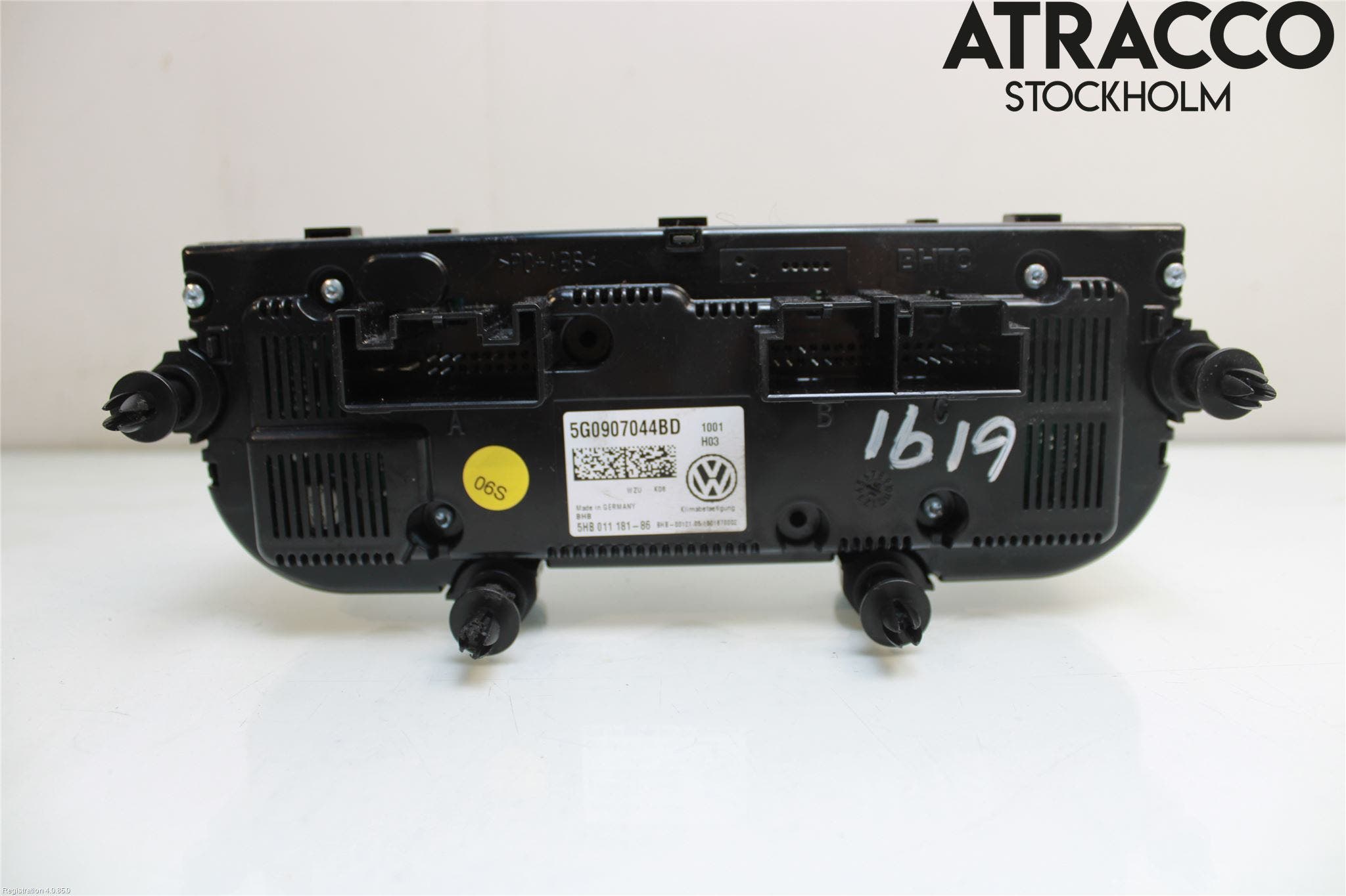 Volkswagen VW GOLF / E-GOLF VII 13-20 Ac Styrenhet Ac Manöveren