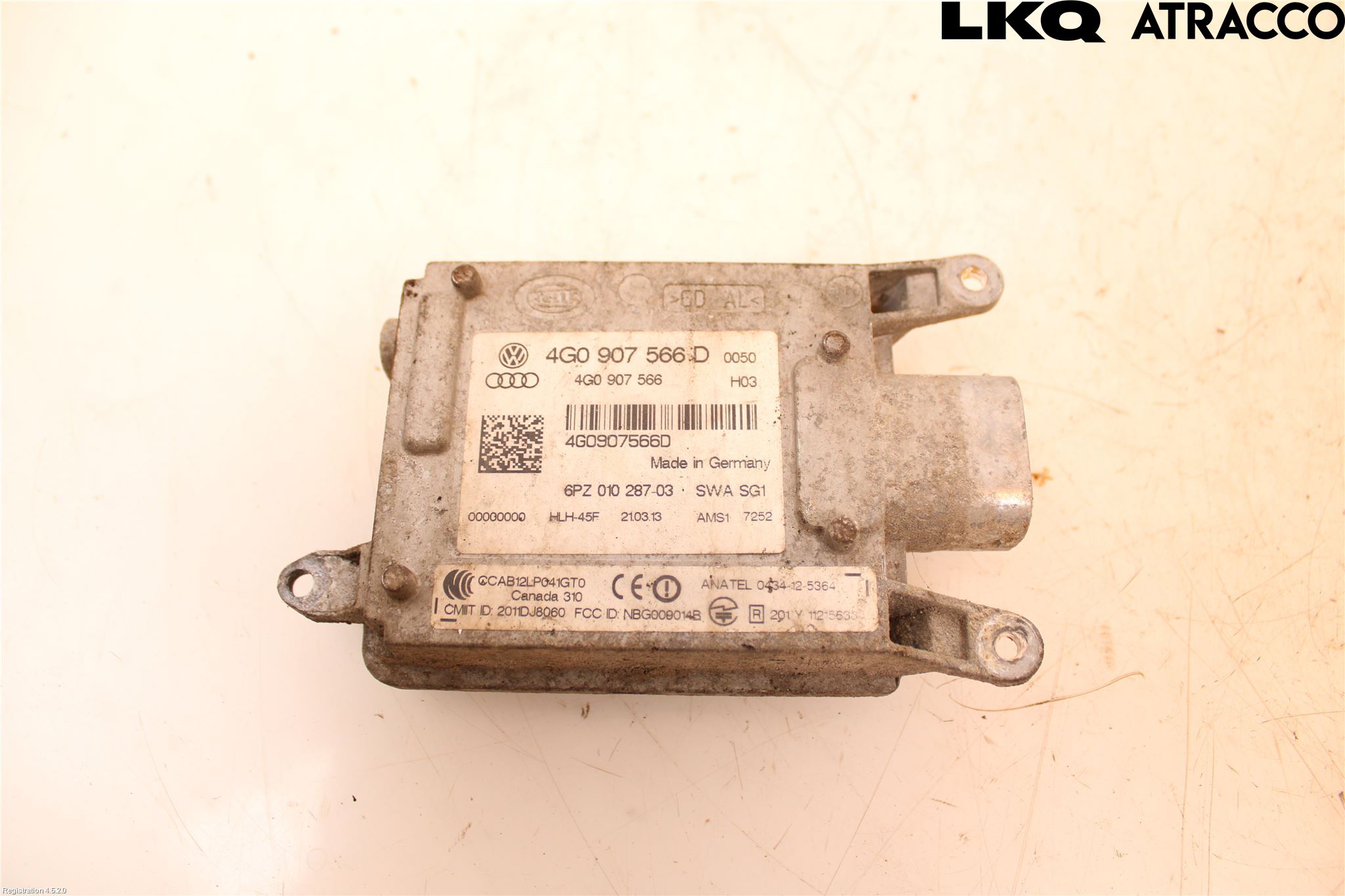 Audi A6/S6 4G 11-18 Sensor Aktivt Kollisionsskydd