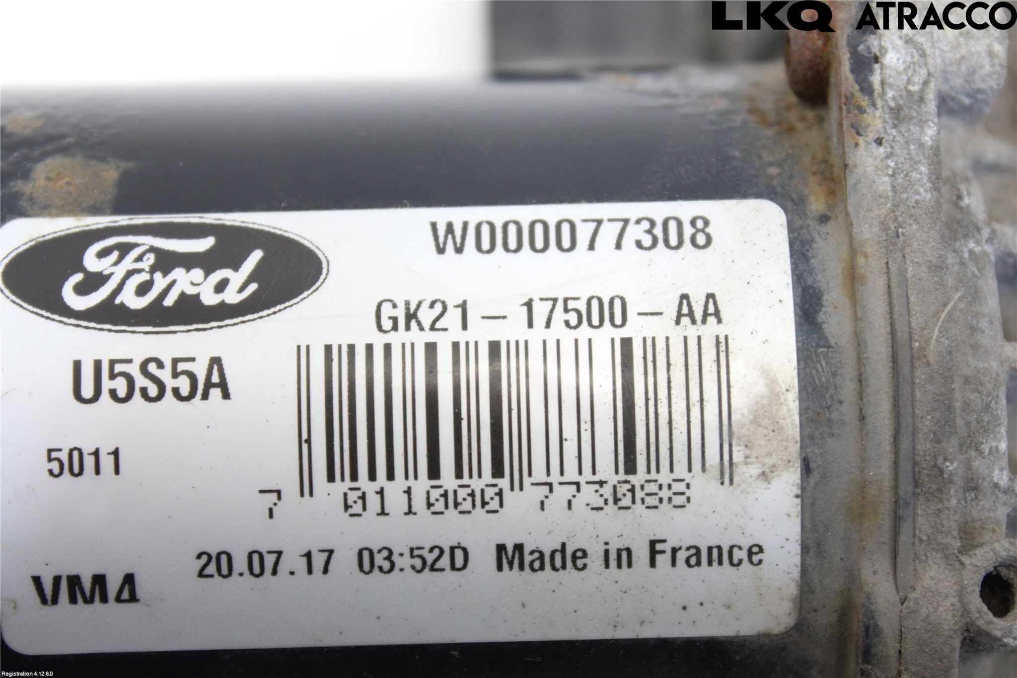 Ford TRANSIT SKÅP/BUSS 14-22 Torkarmotor Vindruta