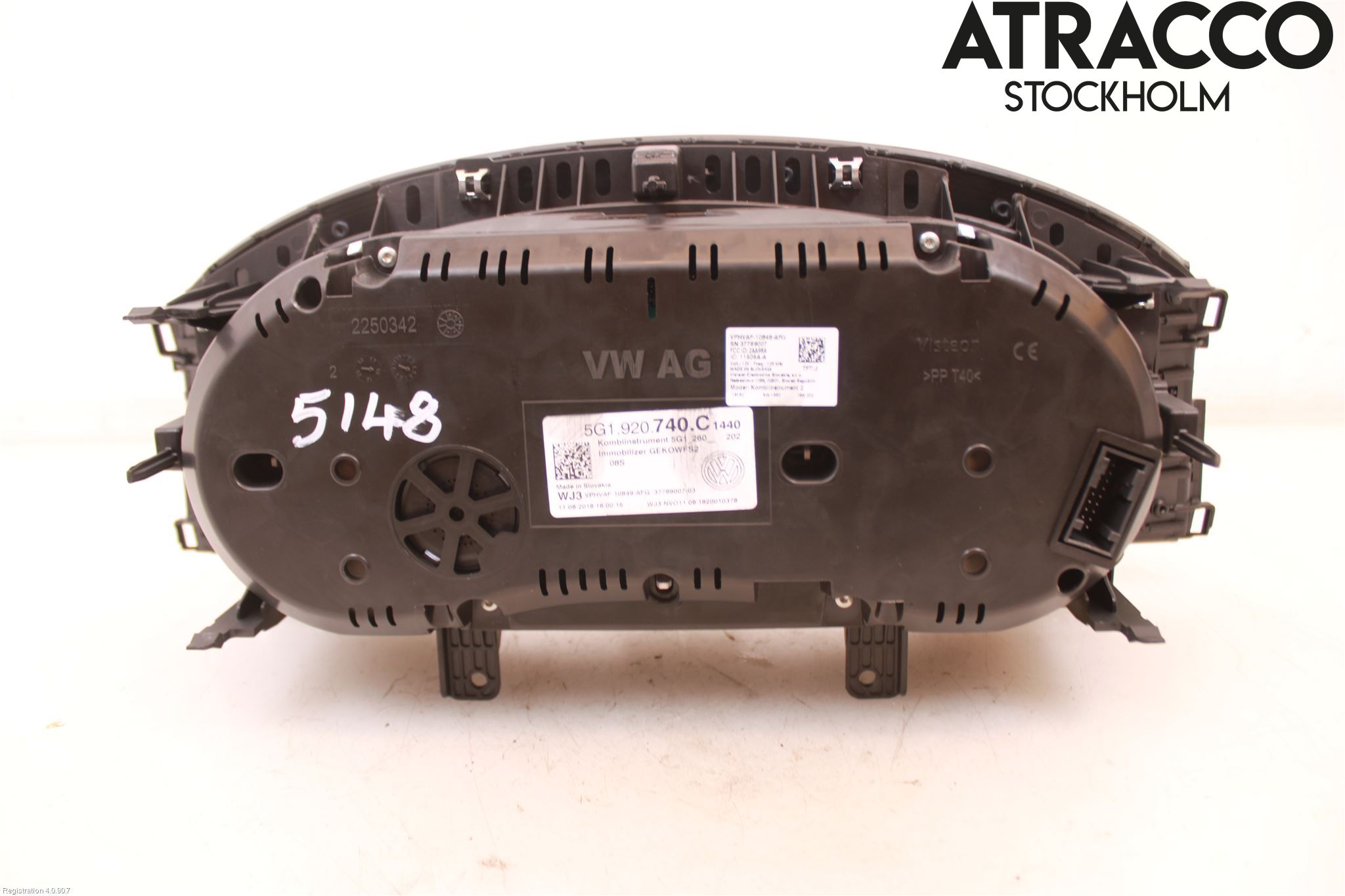 Volkswagen VW GOLF / E-GOLF VII 13-20 Instrument Komb