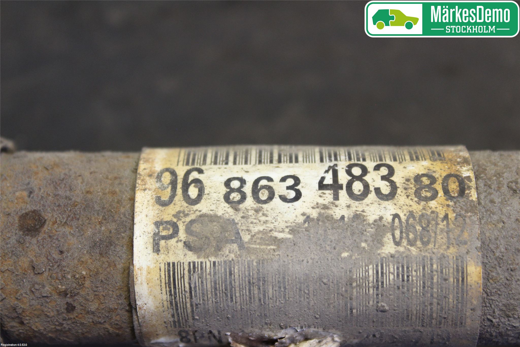 Peugeot 508 11-18 Drivaxel Fram Vänster