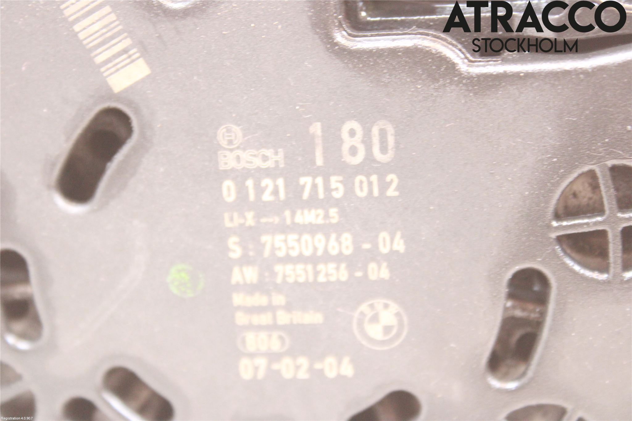 BMW 5 E60/61 Sed/Tou 02-10 Generator