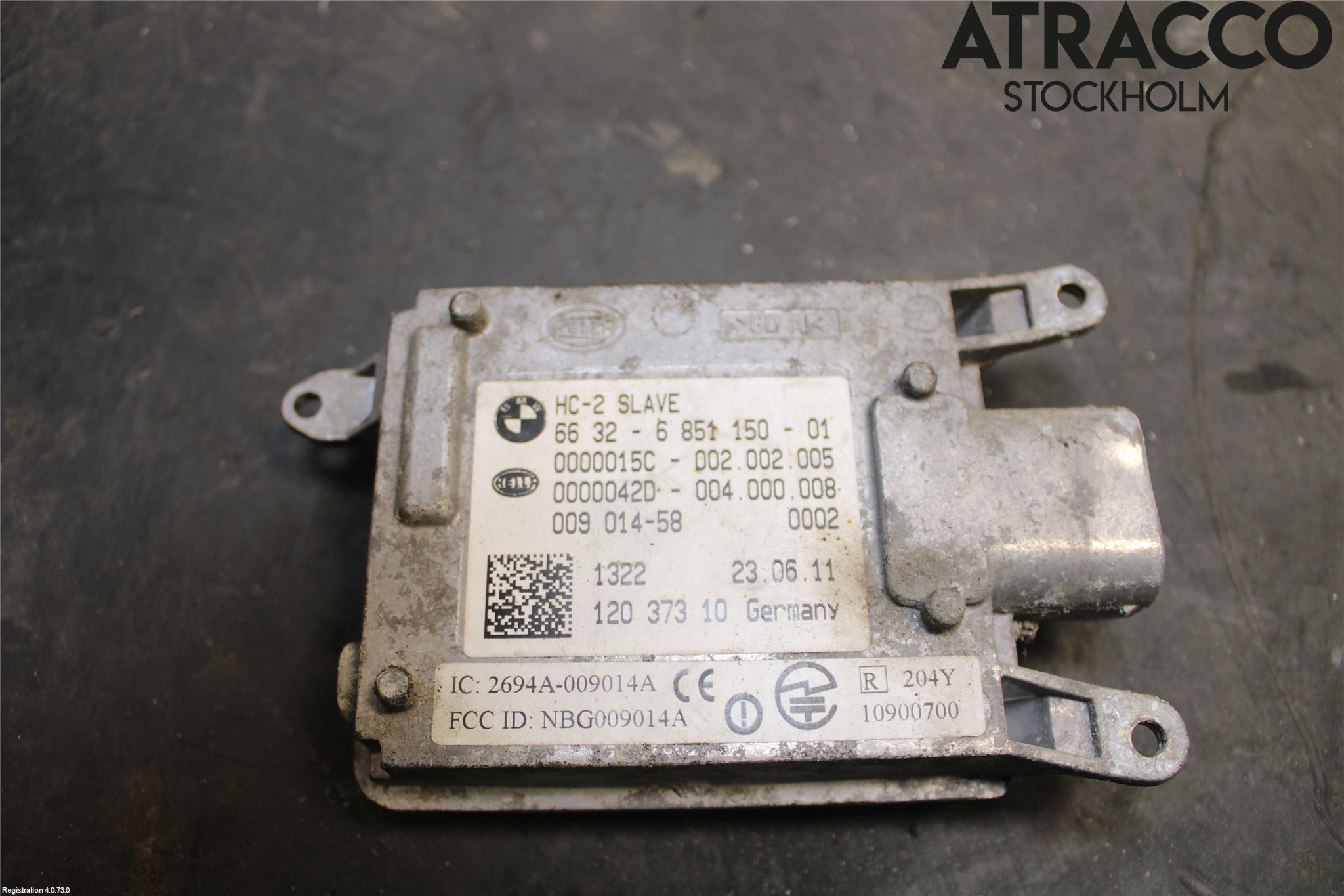 BMW 7 F01/02/03/04 09-15 Sensor Aktivt Kollisionsskydd