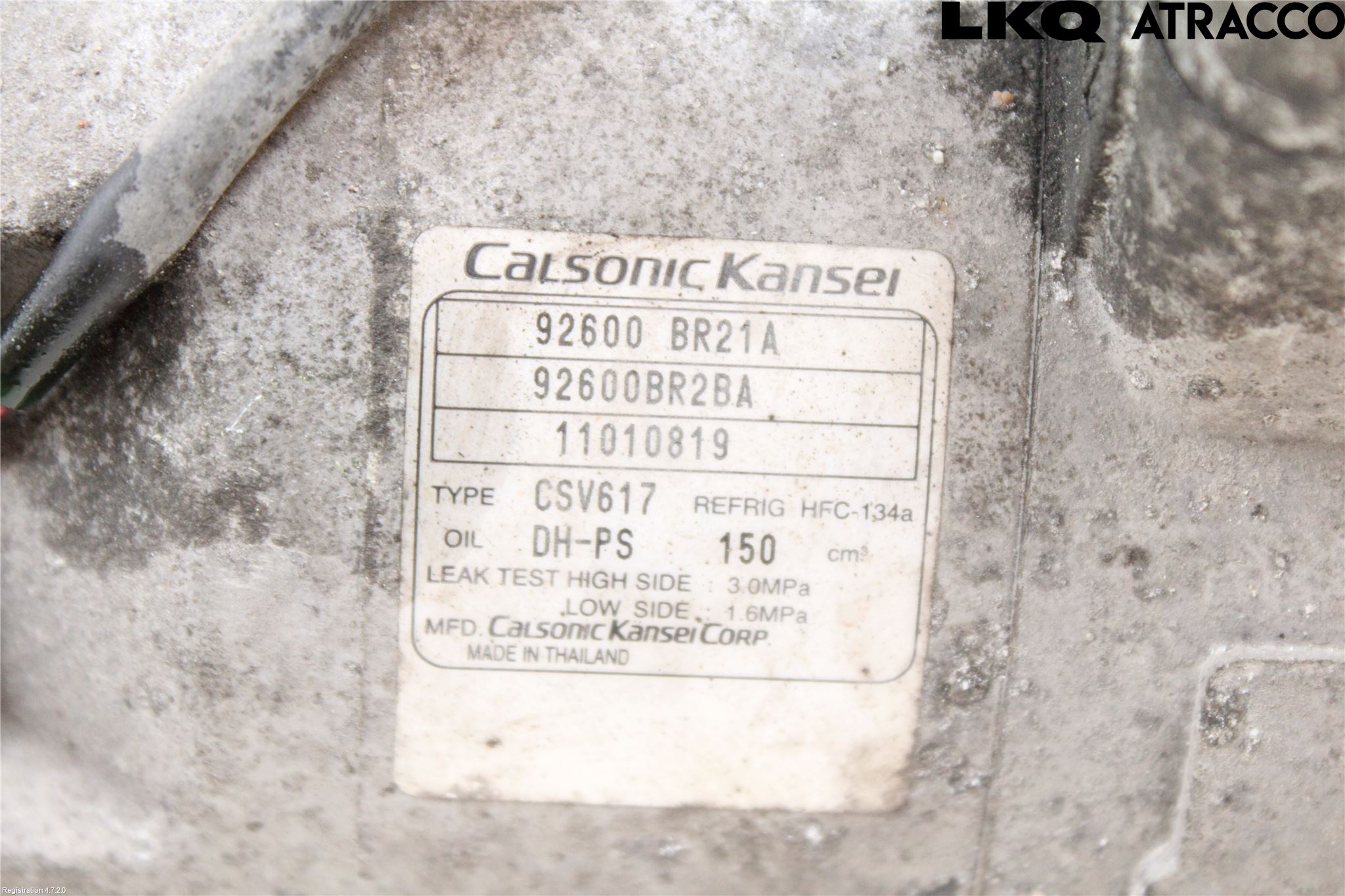 Nissan QASHQAI+2  10-14 Ac Kompressor