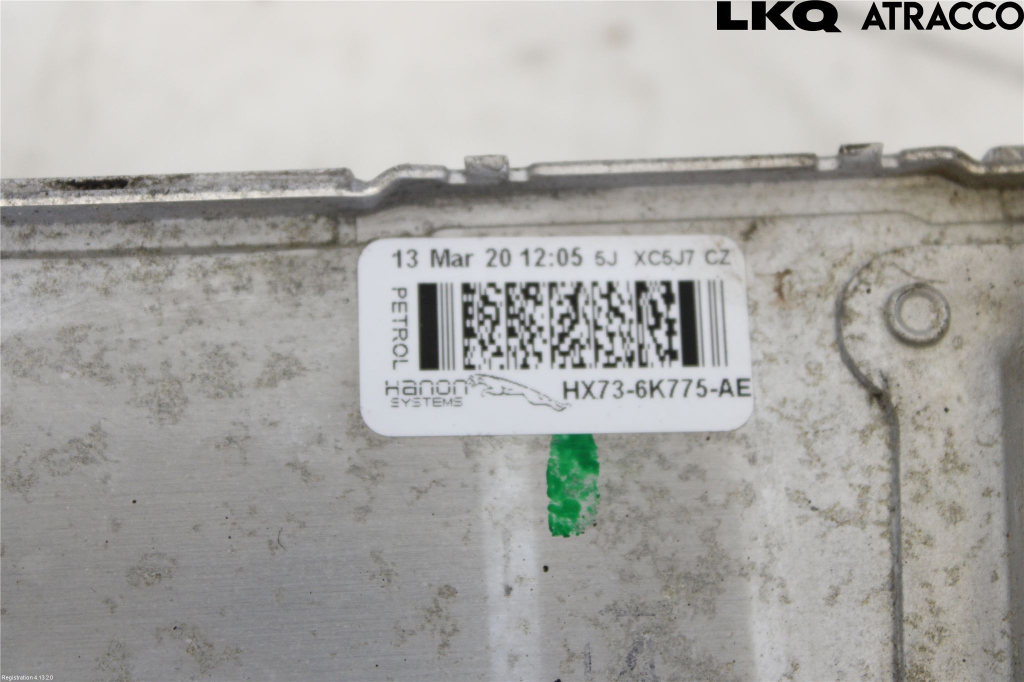 Landrover RANGE ROVER VELAR (L560) 17- Laddluft-Intercooler Kyl