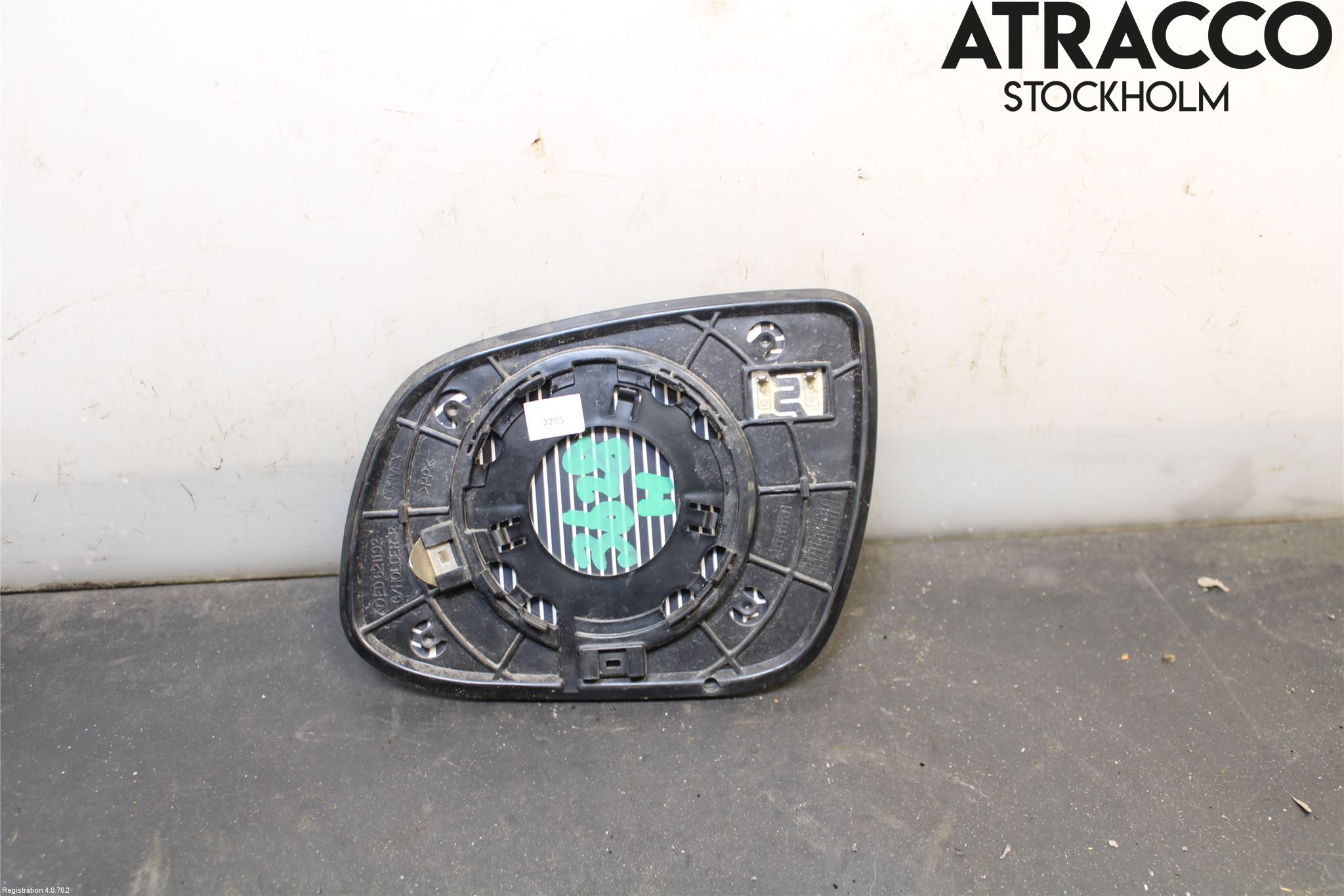 Kia CEED 06-12 Spegelglas Hö