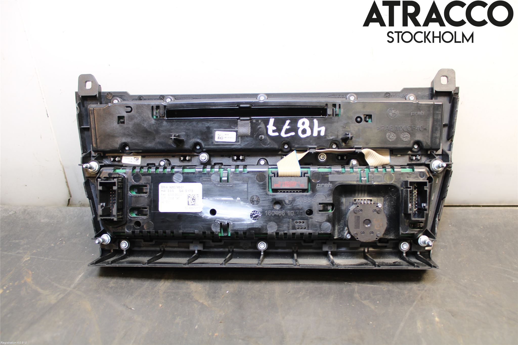 BMW 5 F10/F11/F18 09-17 Ac Styrenhet Ac Manöveren