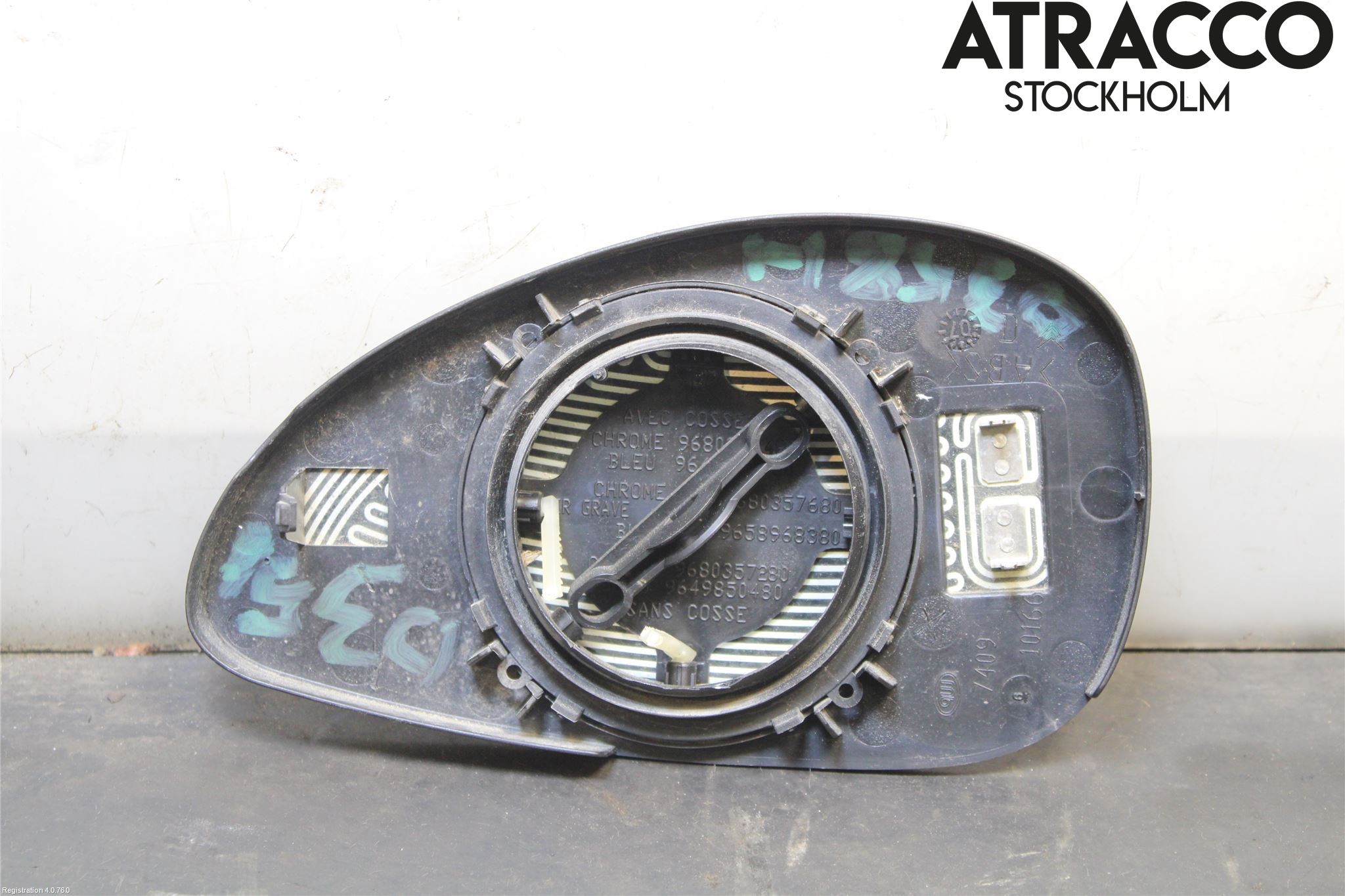 Citroen C4 I   05-10 Spegelglas Hö