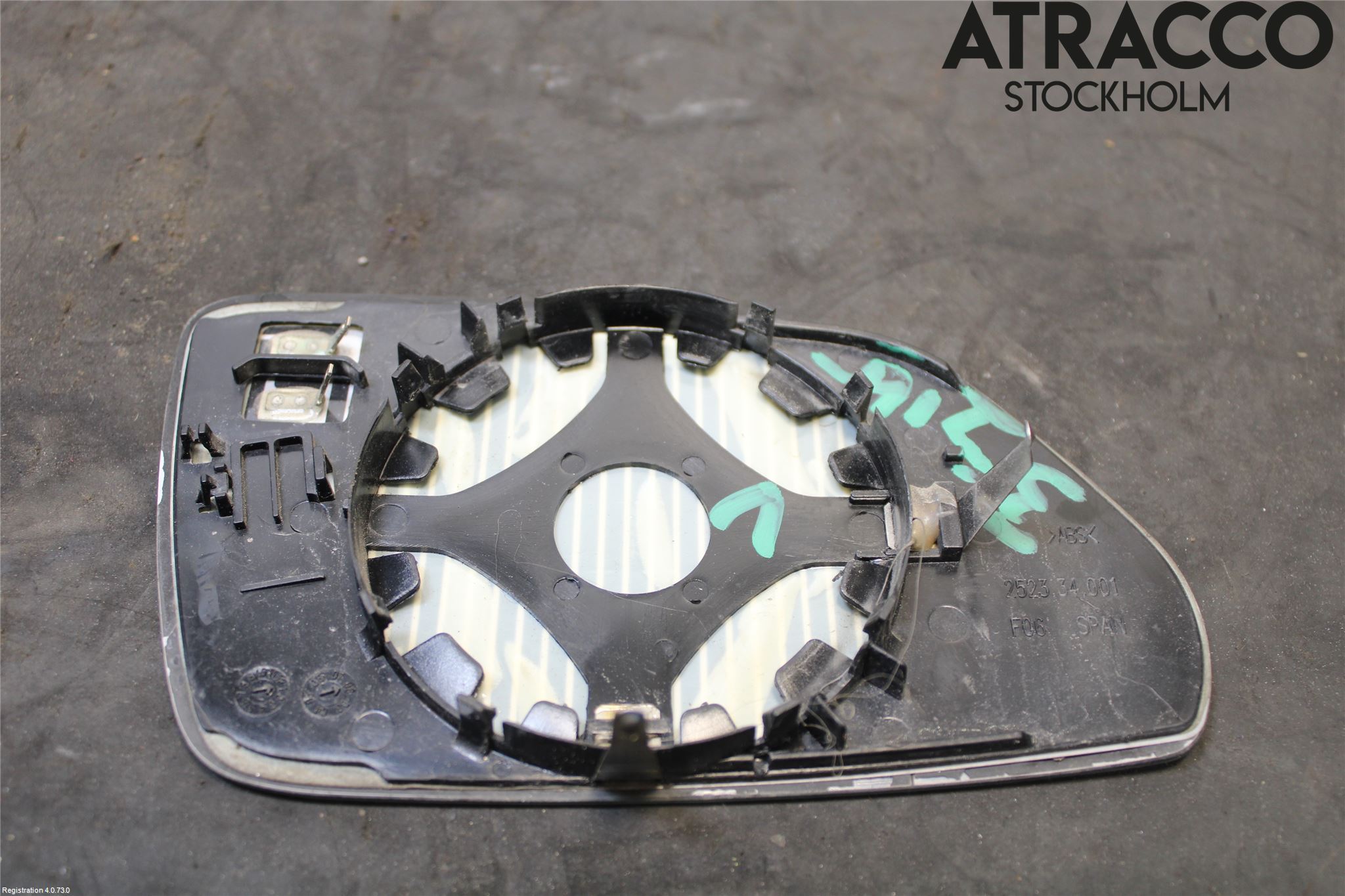 Ford FIESTA     02-05 Spegelglas Vä