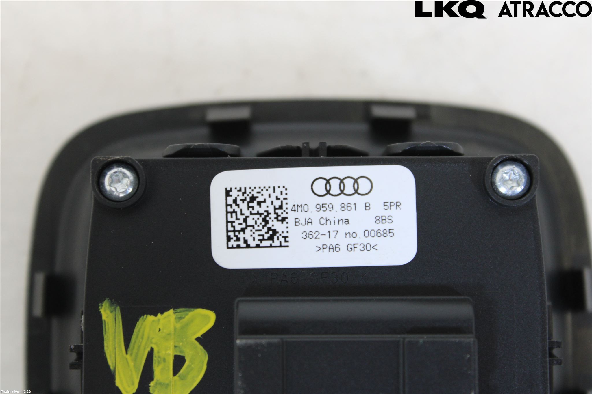 Audi Q7/SQ7 Strömställare Stolregler