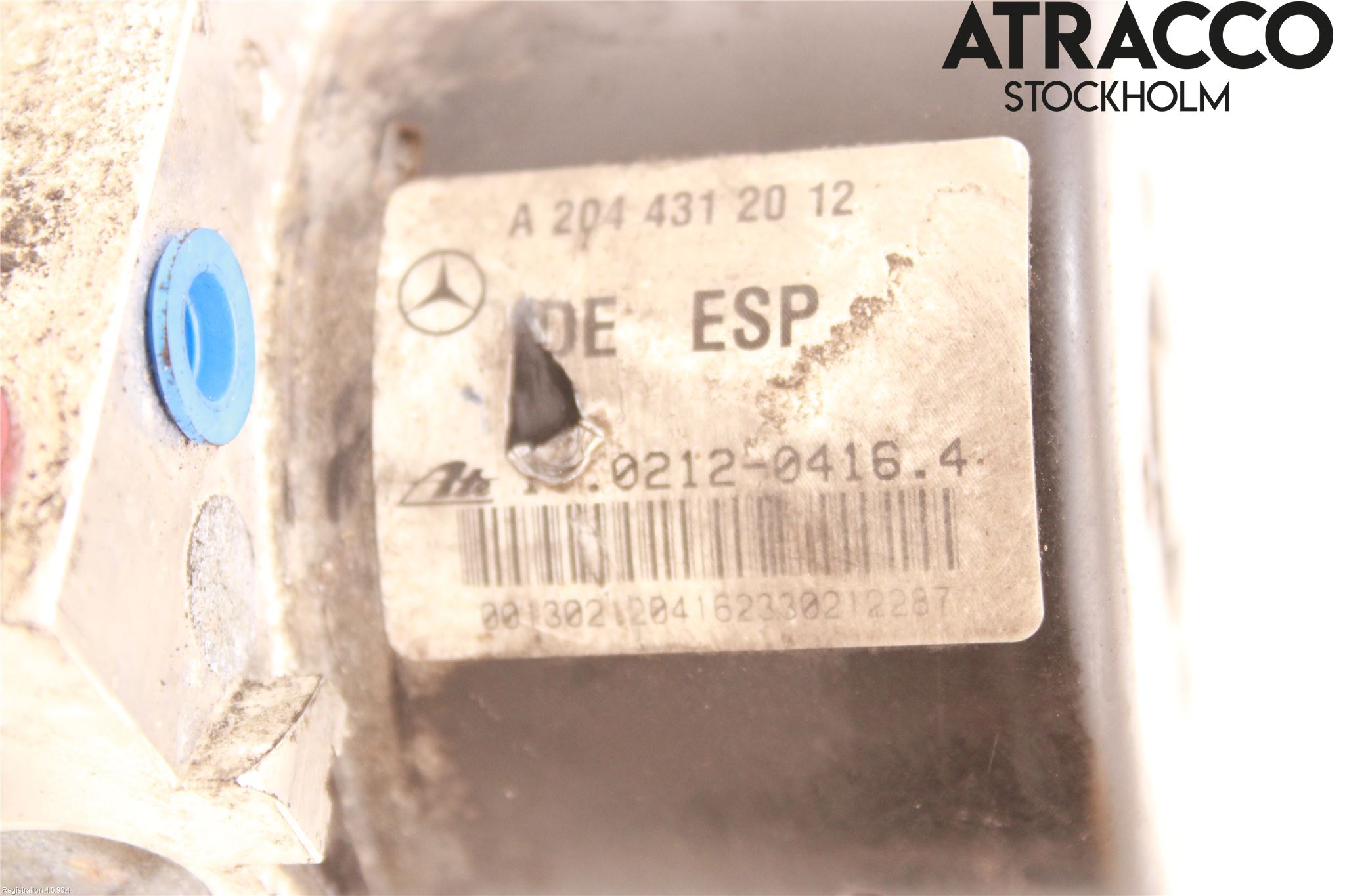 Mercedes-Benz MB C-KLASS (W204) 07-15 Abs Hydraulaggregat