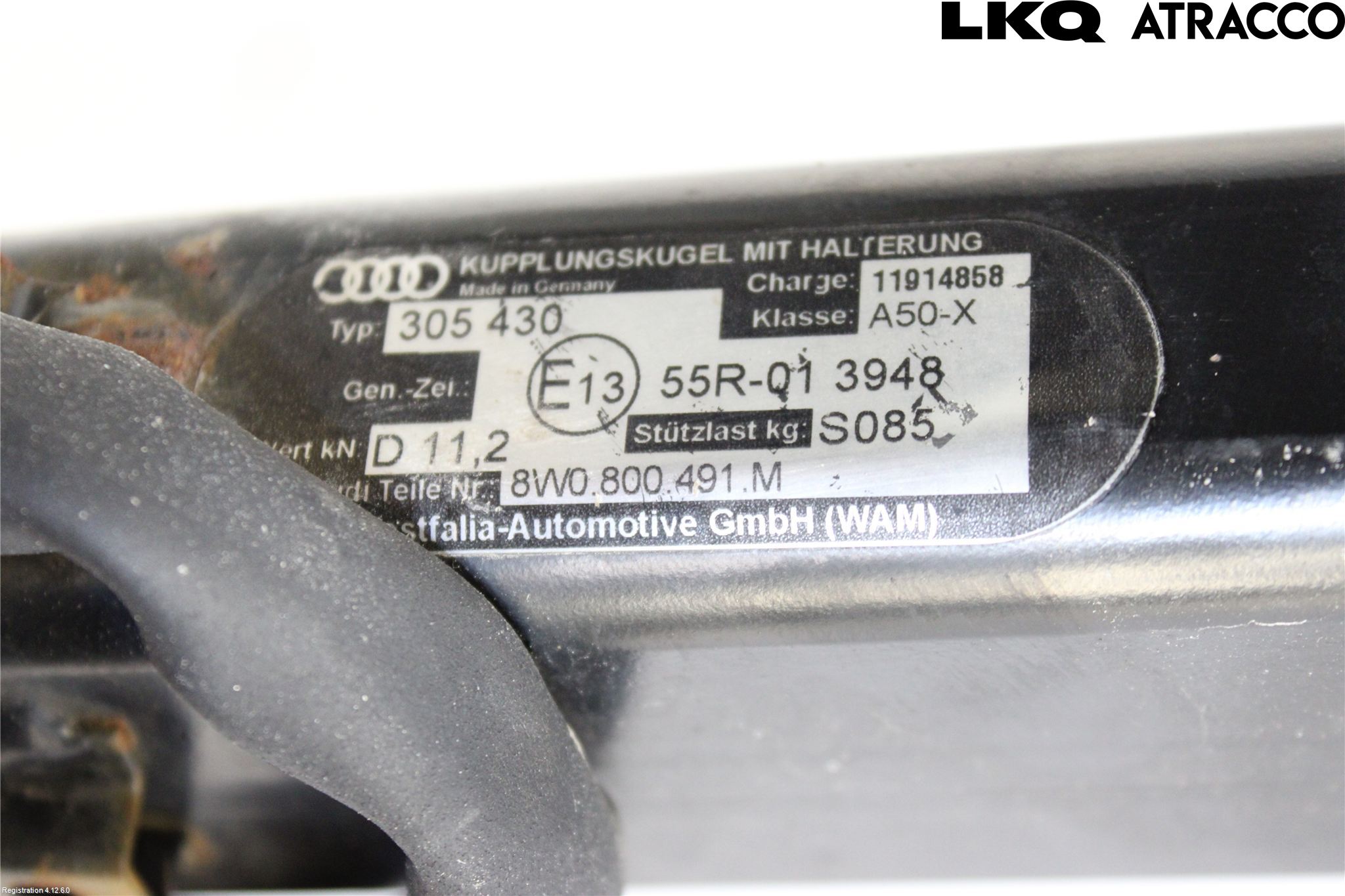 Audi A4/S4 B9 20- Dragkrok