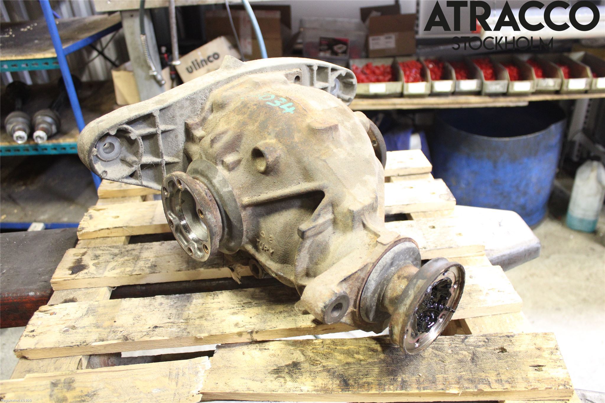 BMW 7 E38      93-01 Bakväxel-Diff