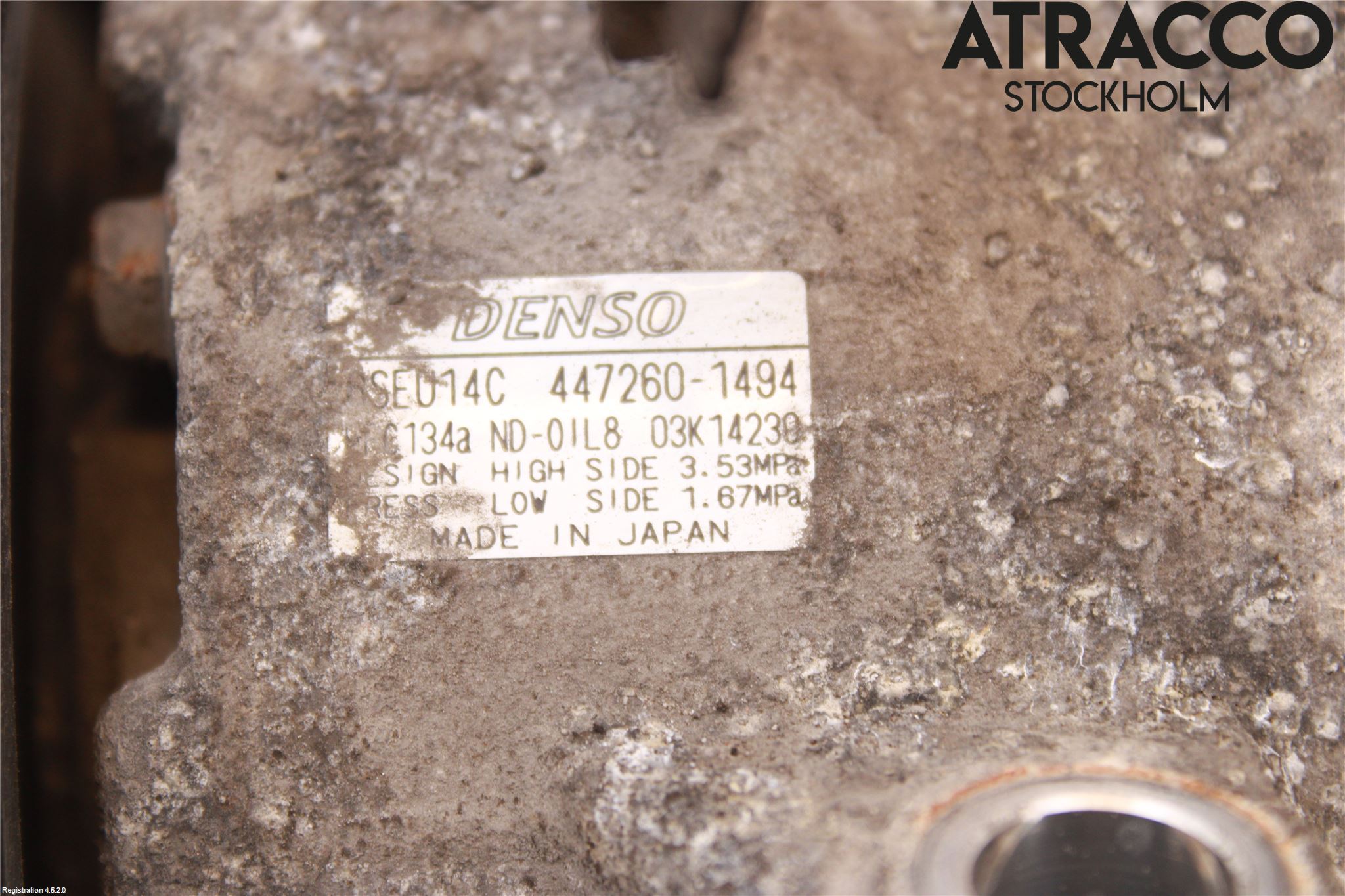 Toyota COROLLA 08-12 Ac Kompressor