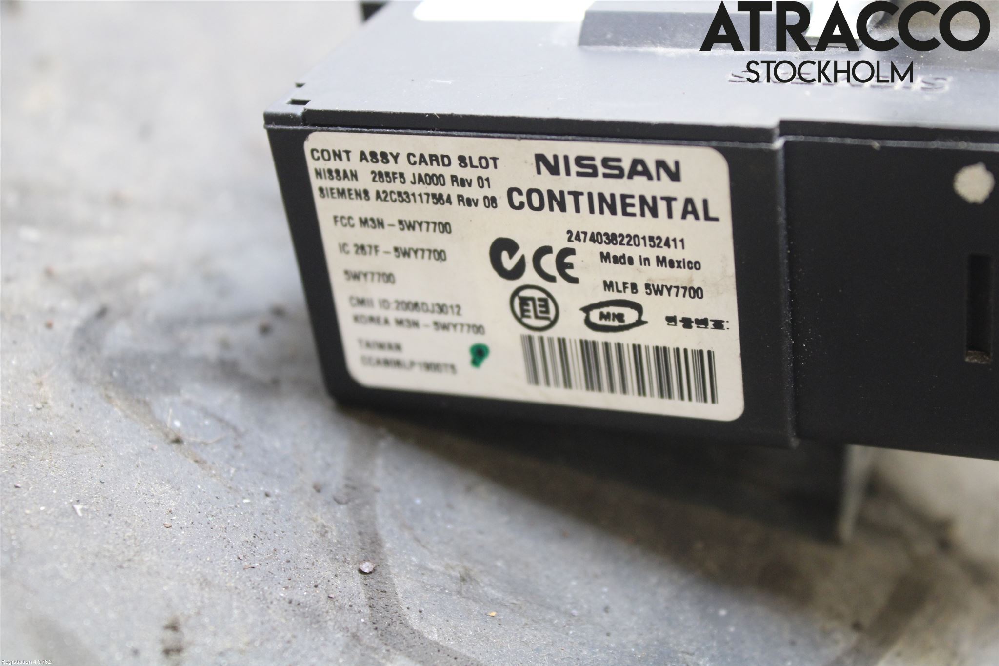 Nissan ÖVRIGT/DIREKTIMP. Styrenhet Nyckellöst System