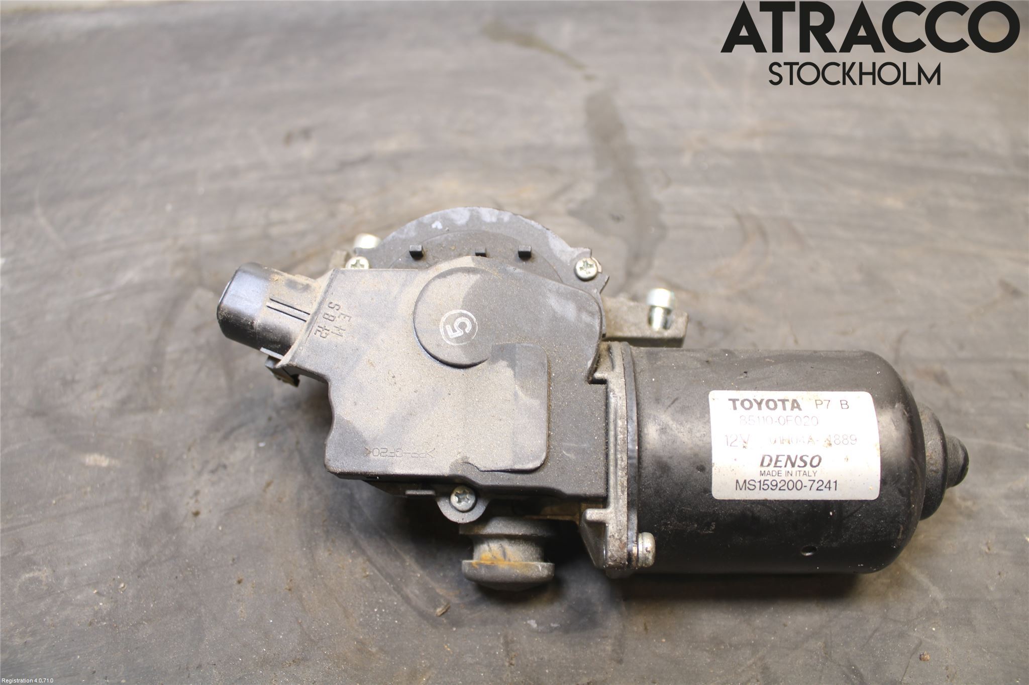 Toyota COROLLA VERSO 04-07 Torkarmotor Vindruta