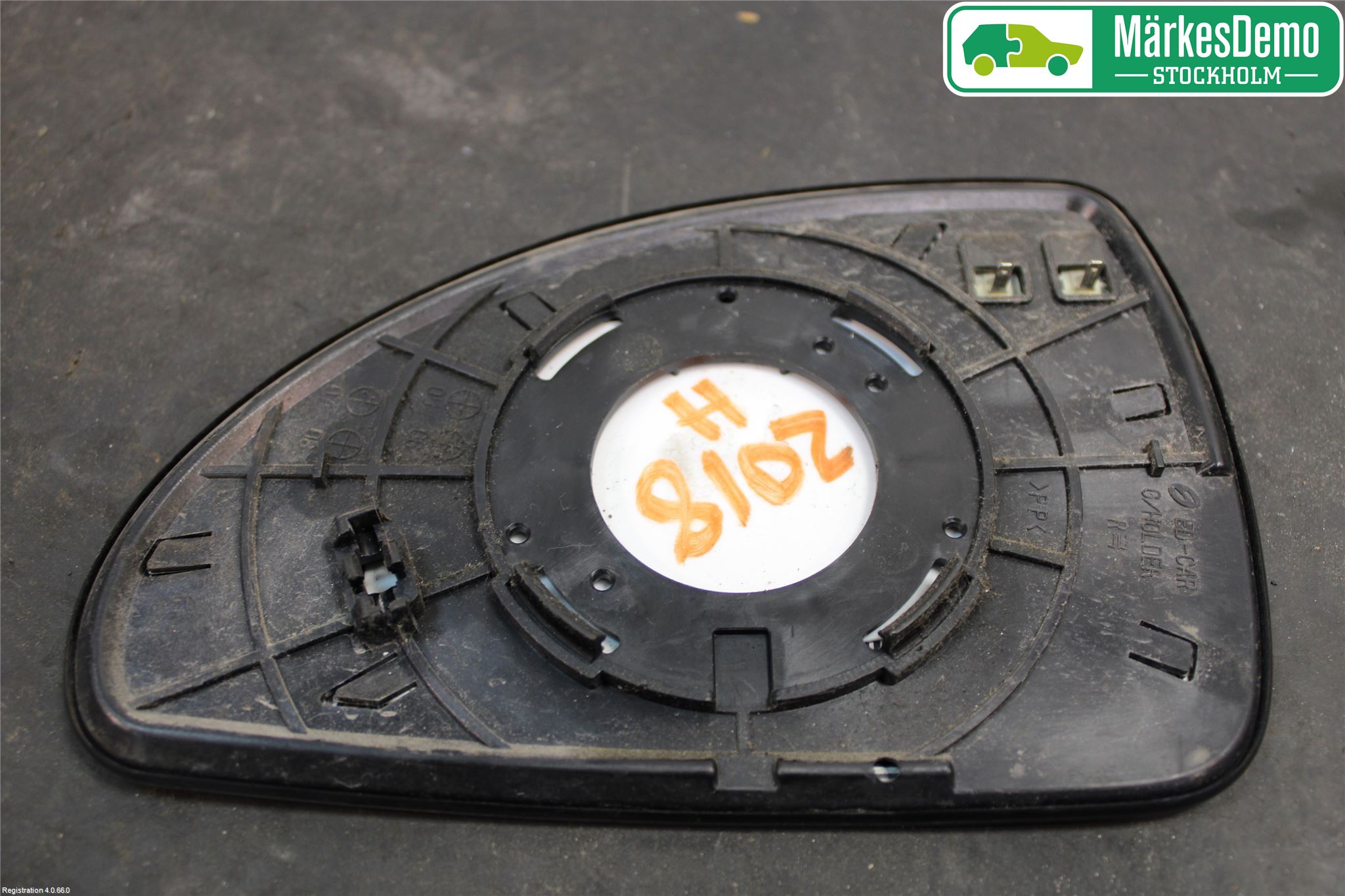 Kia CEED 06-12 Spegelglas Hö