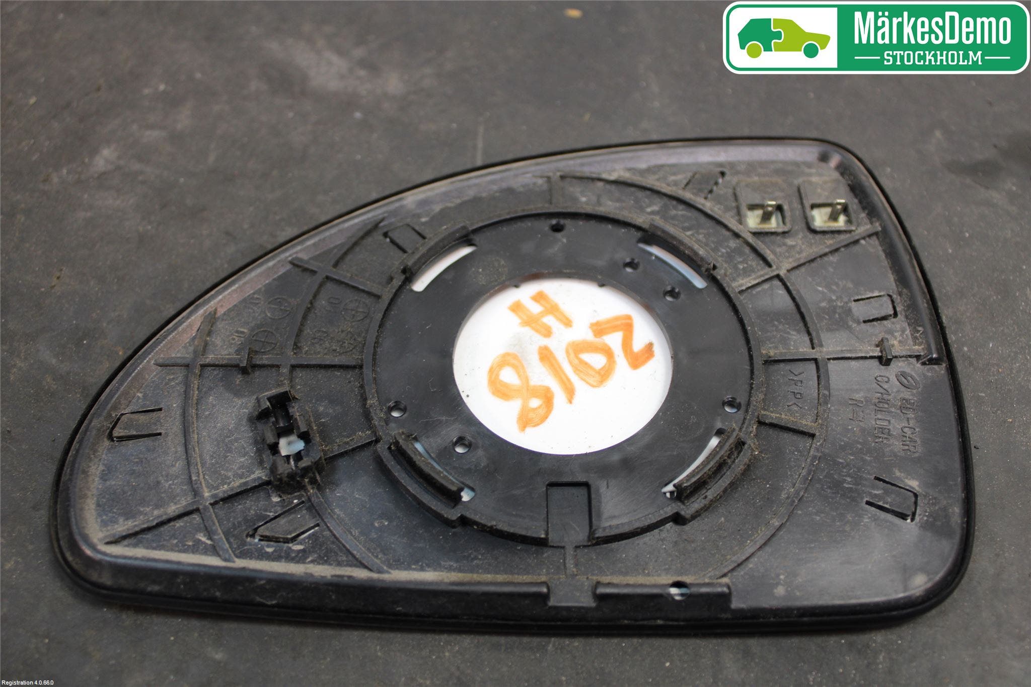 Kia CEED 06-12 Spegelglas Hö