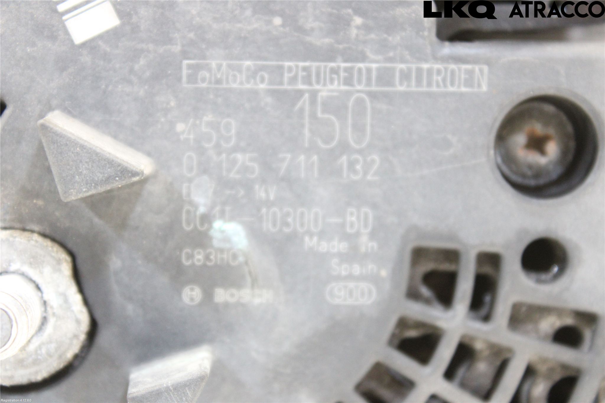 Ford TRANSIT SKÅP/BUSS 14-22 Generator