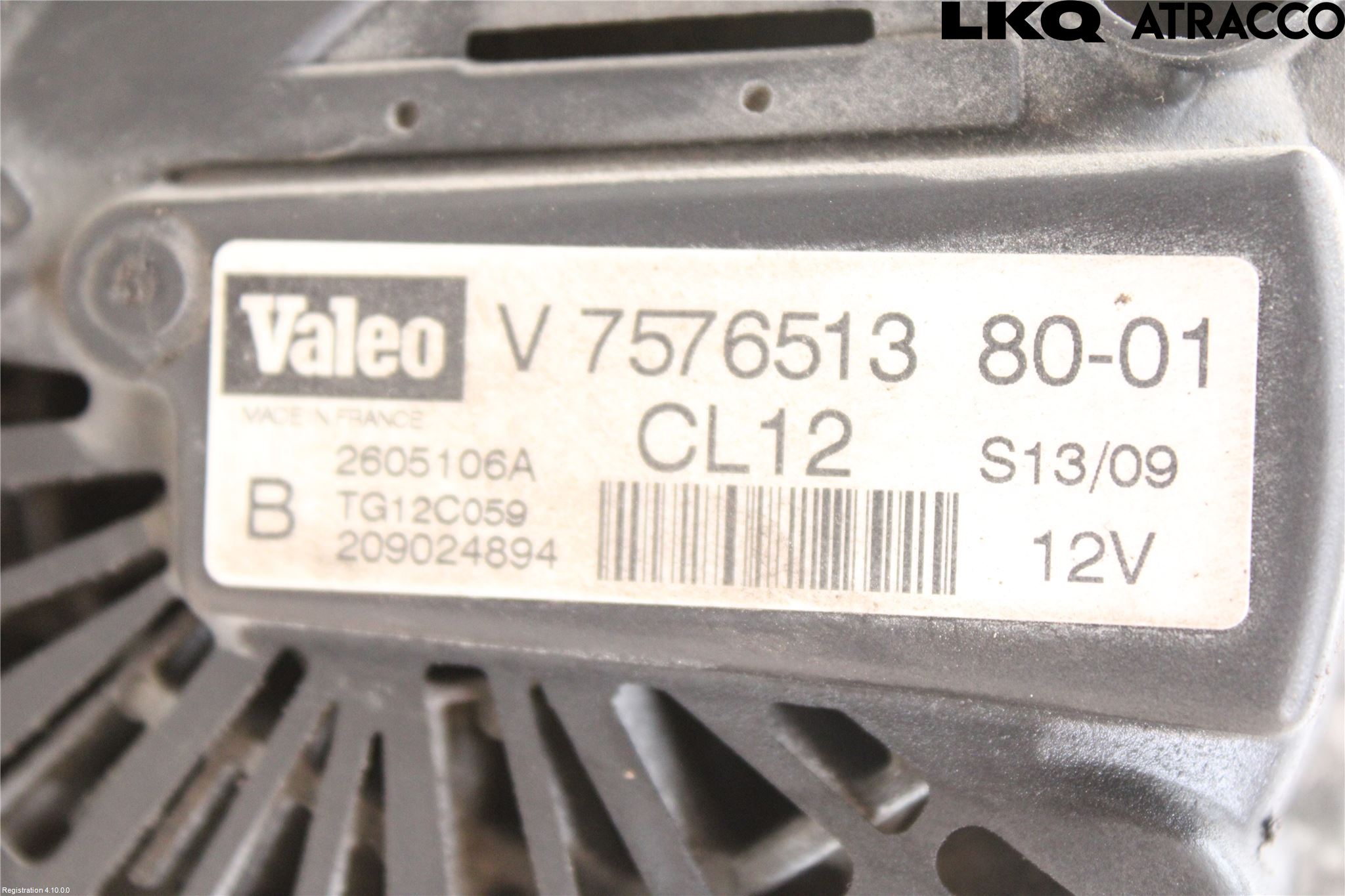 Peugeot 308 08-13 Generator