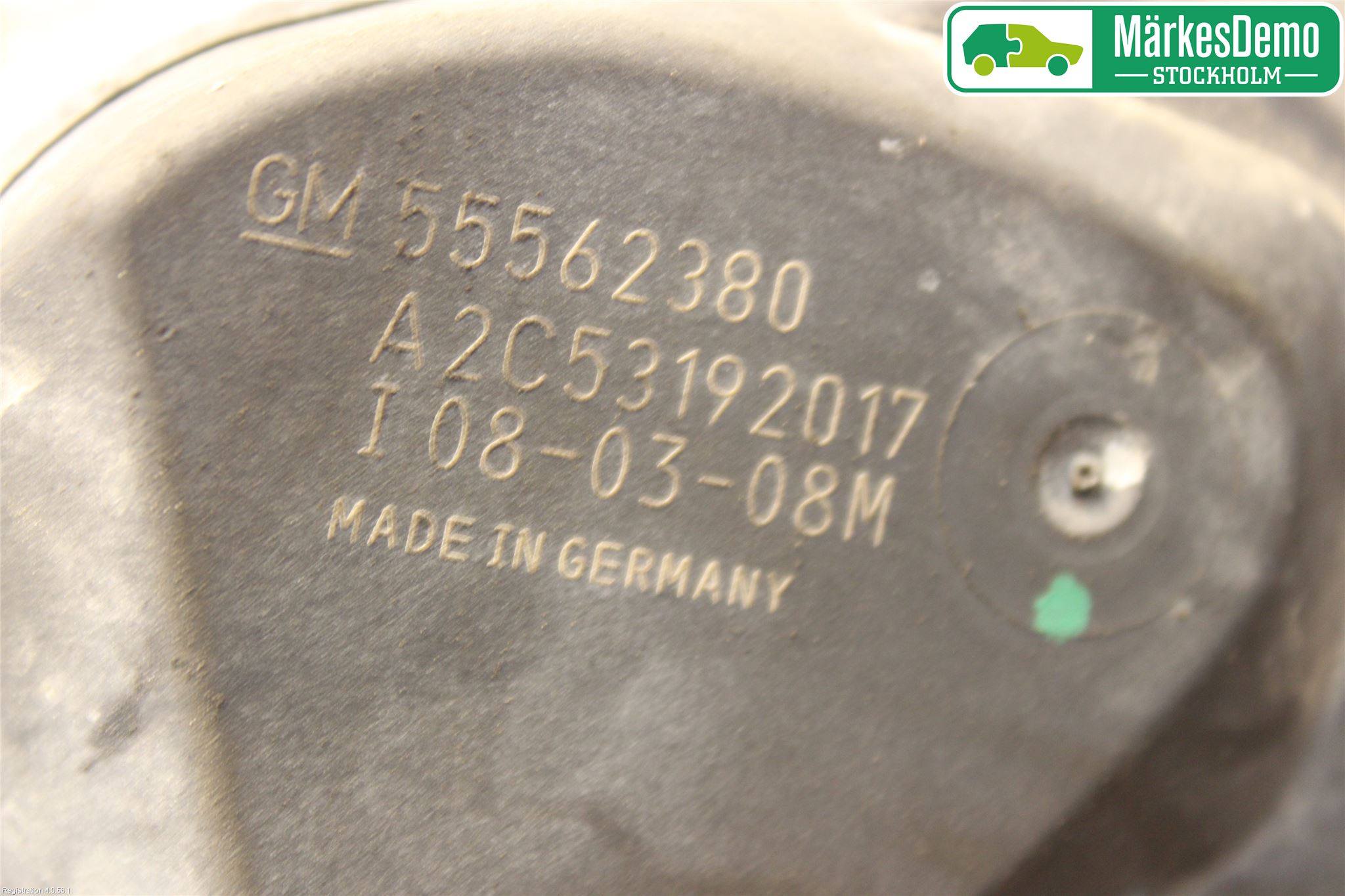 Opel ZAFIRA B 06-14 Injspjällhus