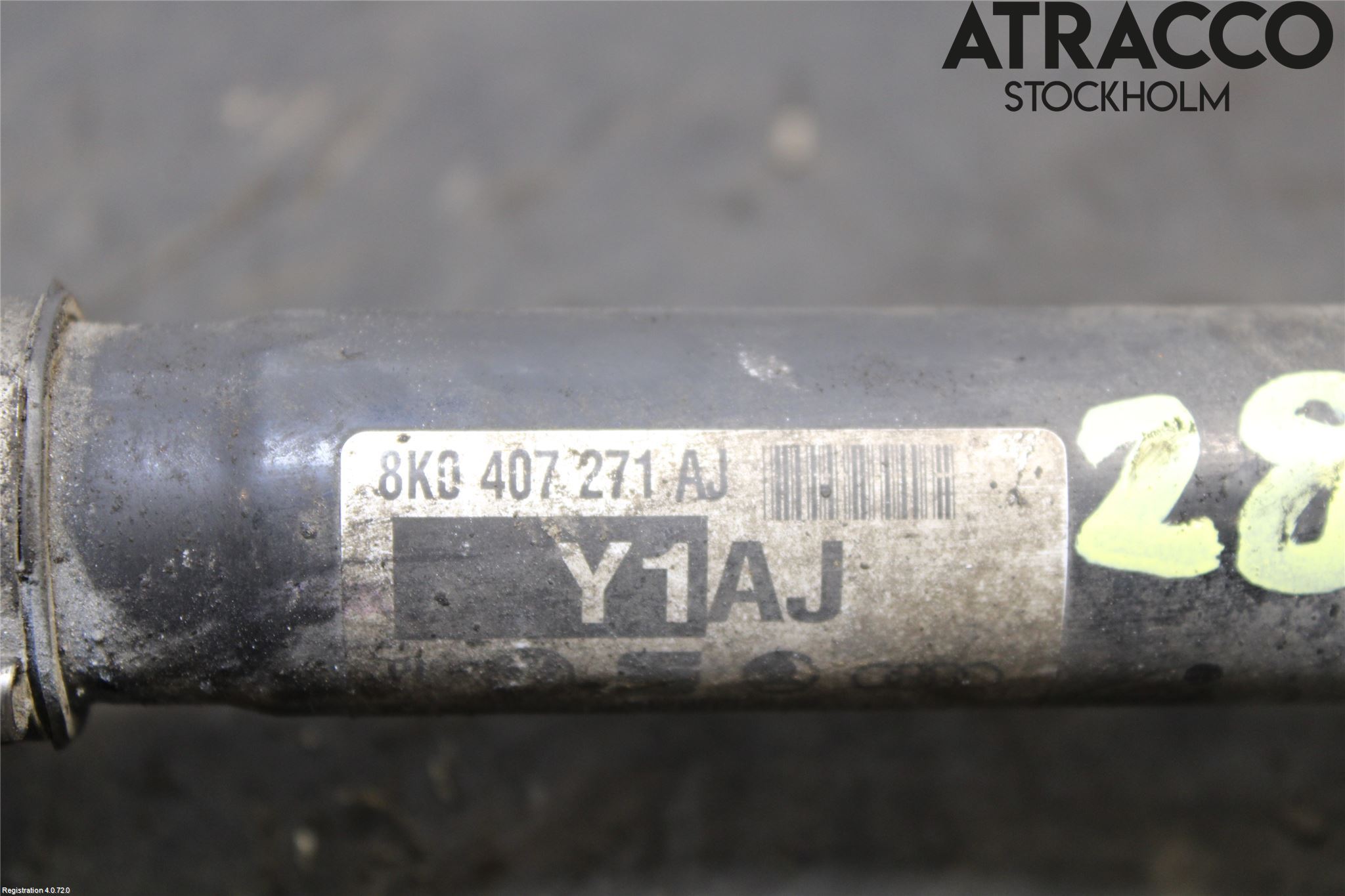 Audi A5 07-16 Drivaxel Fram Höger