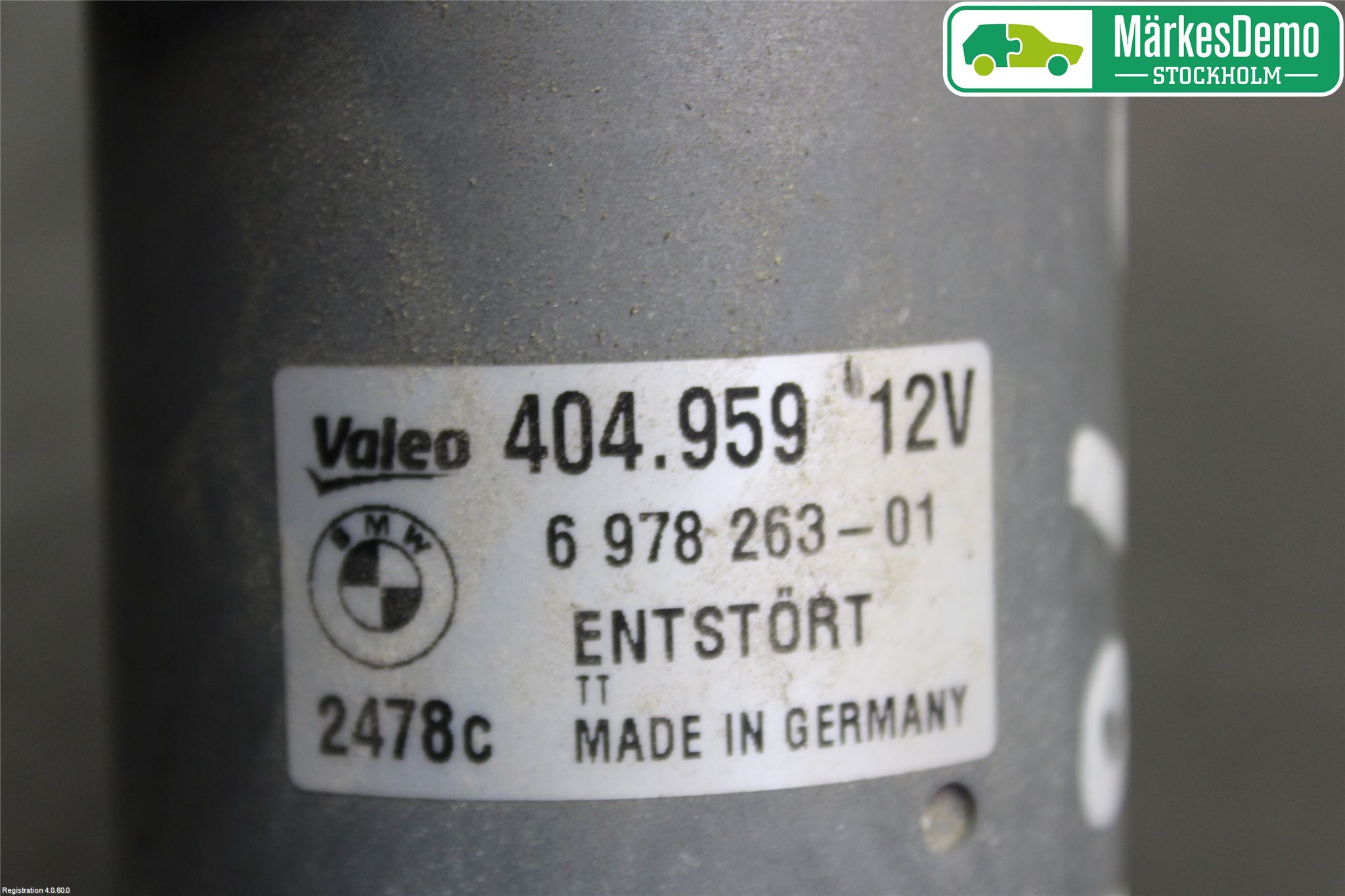 BMW 3 E90/91 SED/TOU 05-12 Torkarmotor Vindruta