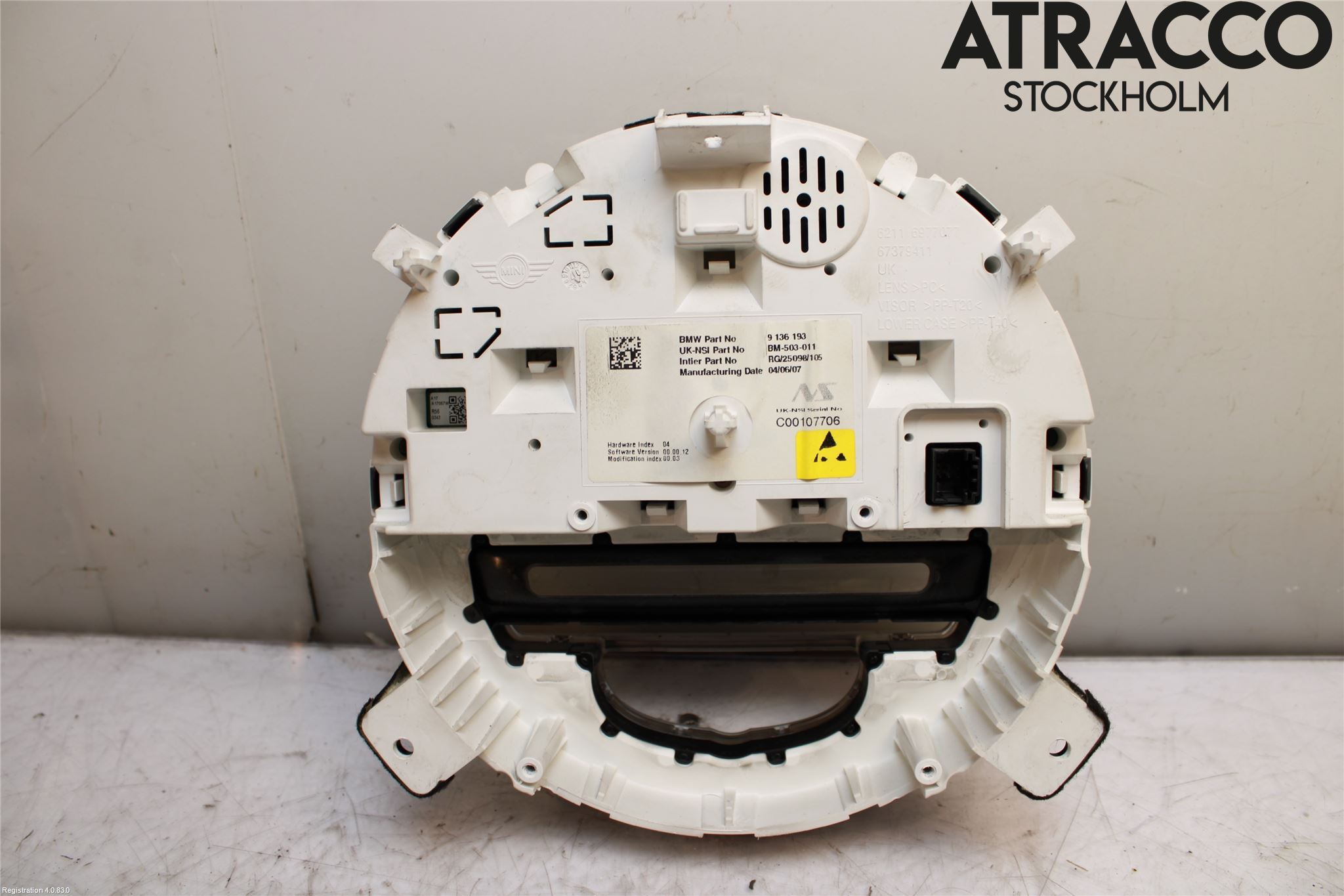 Mini COUPE R56 05-14 Instrument Komb