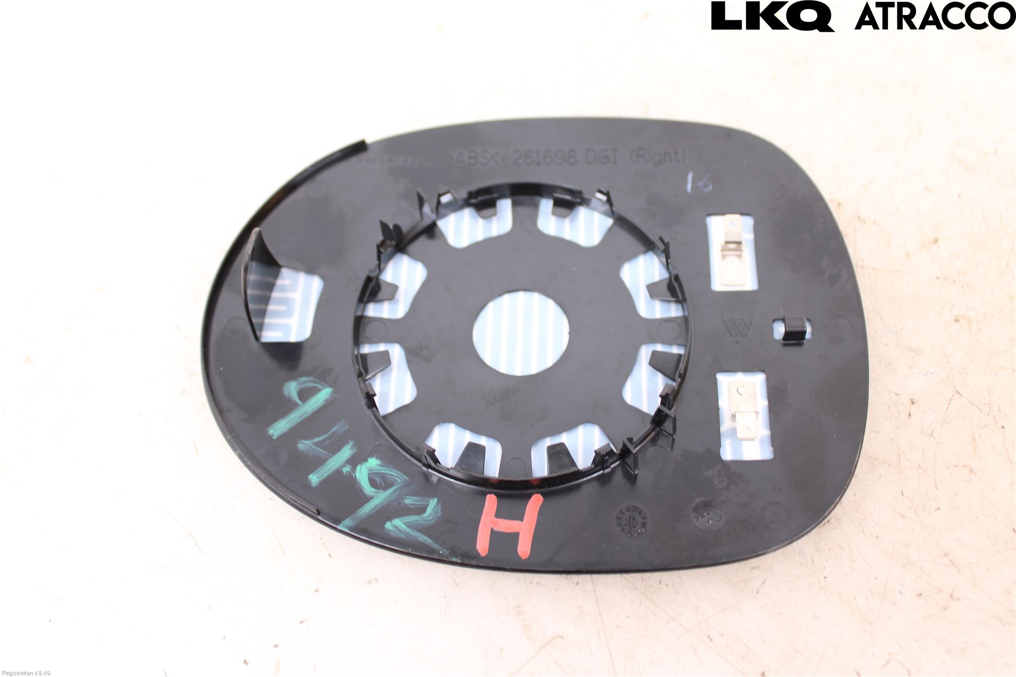 Honda CIVIC 06-11 Spegelglas Hö