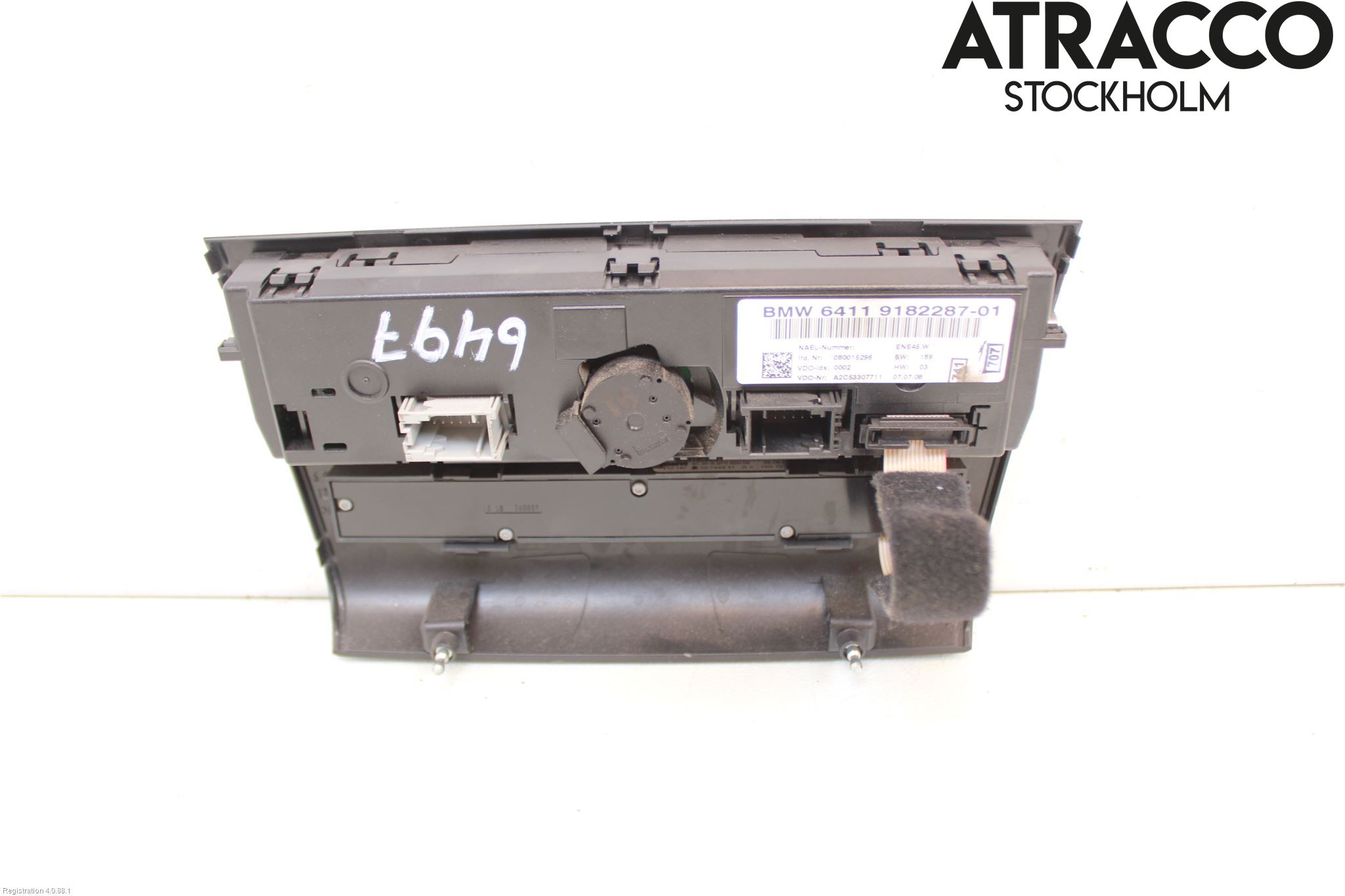 BMW 1 E82/88 Coupé/Cab 06-13 Ac Styrenhet Ac Manöveren