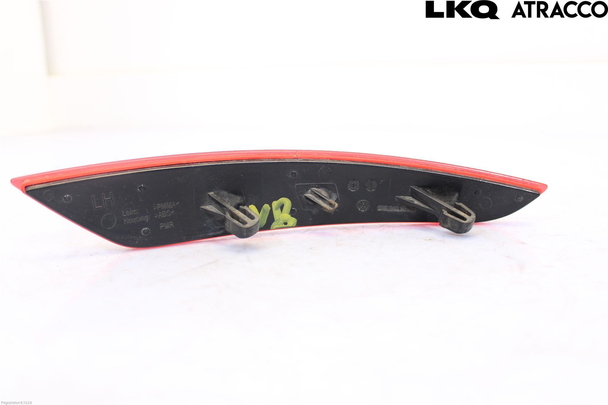 Volkswagen VW GOLF VI 09-13 Dimljus/Reflex Bak