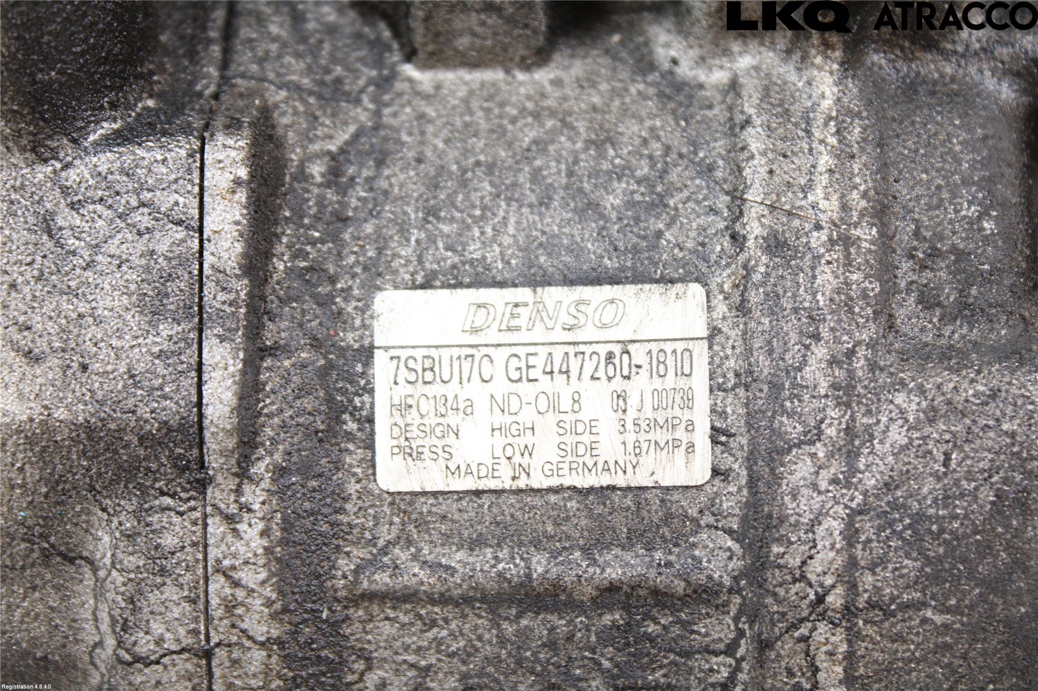 BMW 5 E60/61 Sed/Tou 02-10 Ac Kompressor