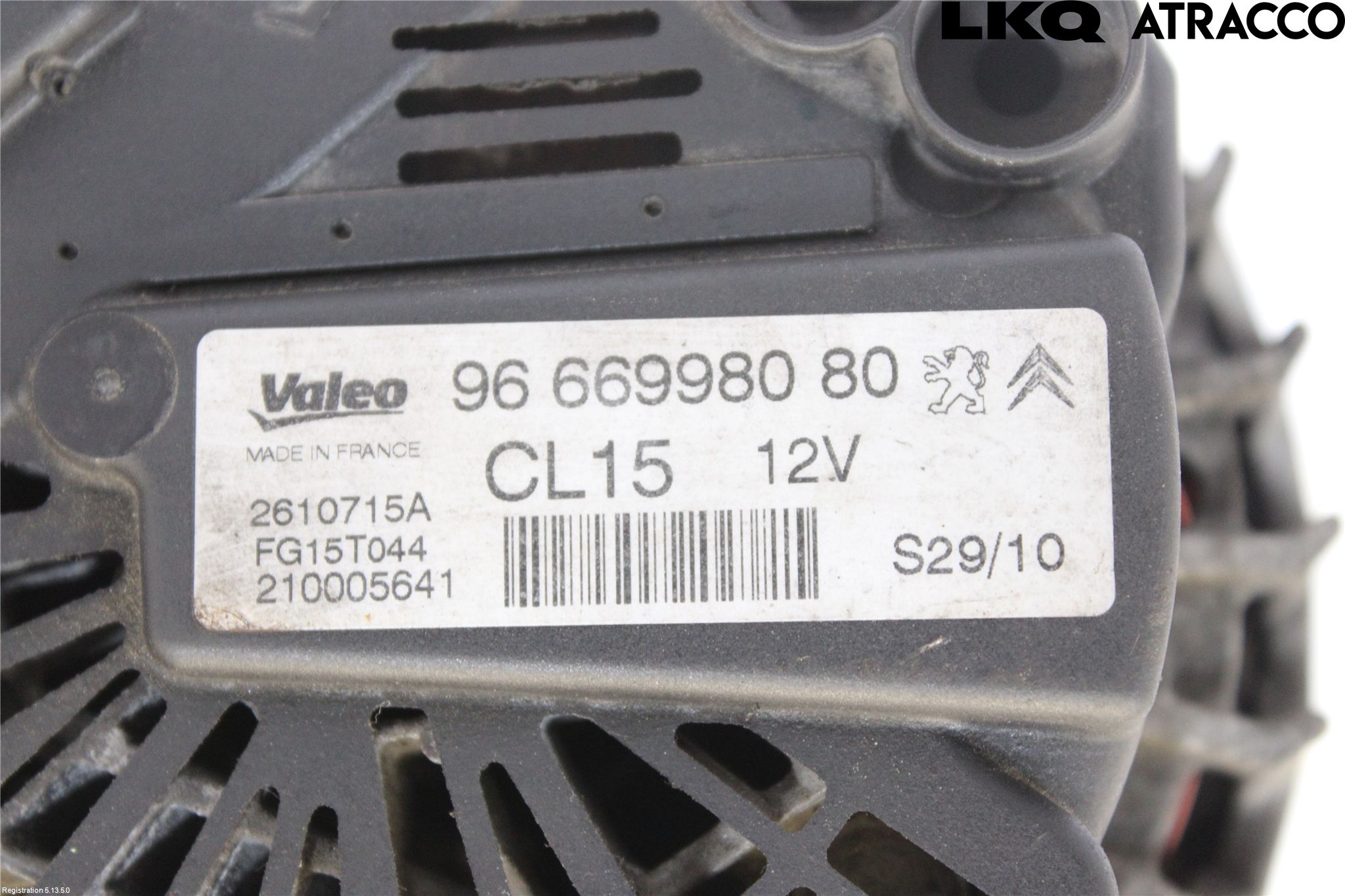 Peugeot 3008 09-16 Generator