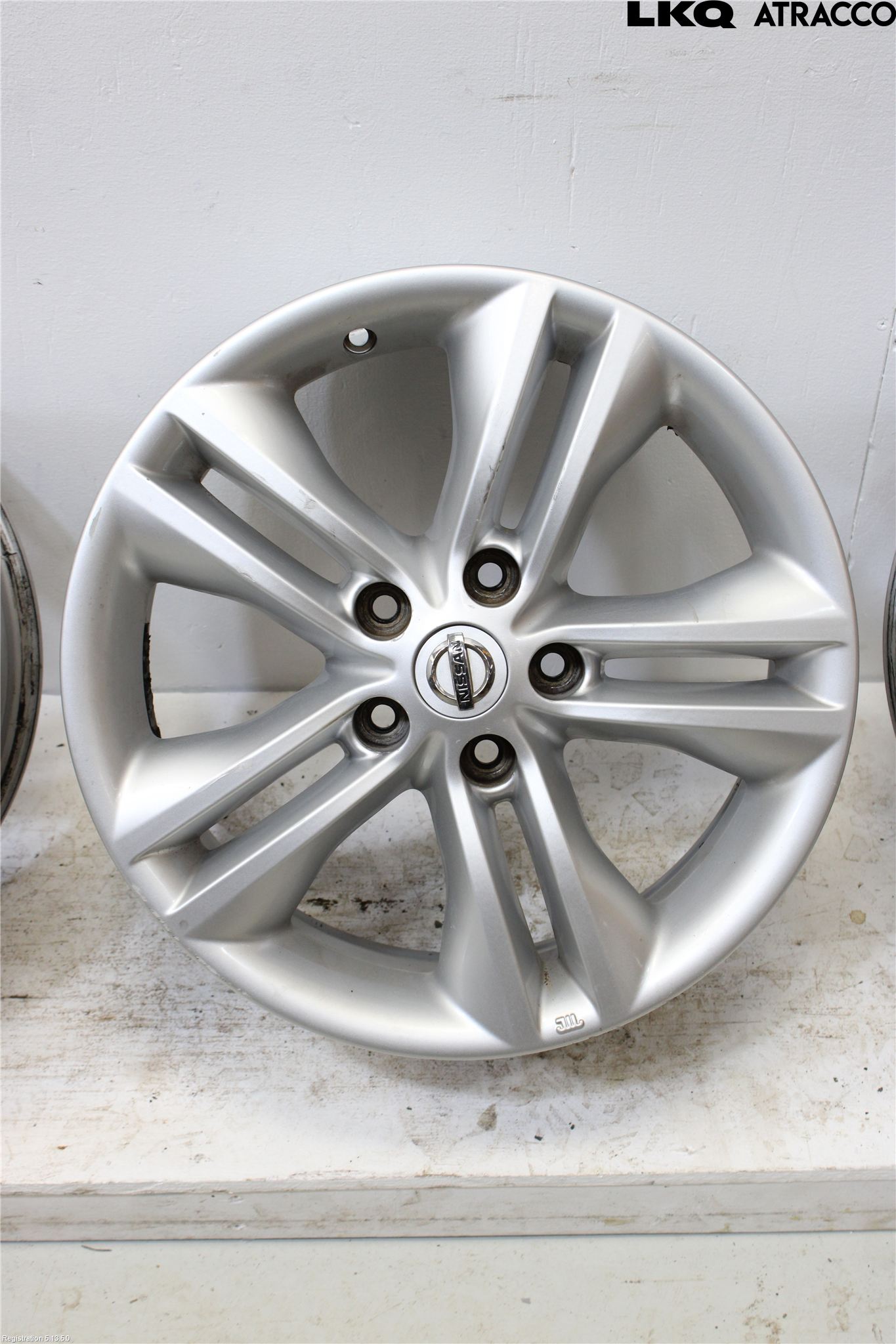 Nissan QASHQAI+2  10-14 Fälgsats Aluminium