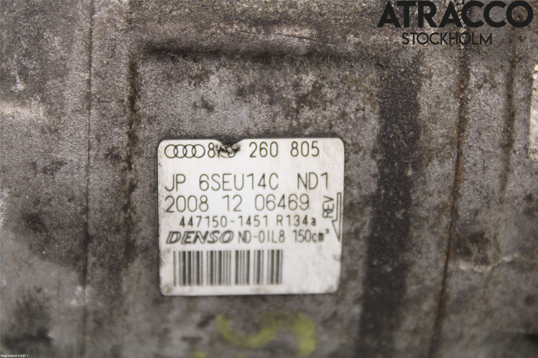 Audi A4/S4 08-11 Ac Kompressor