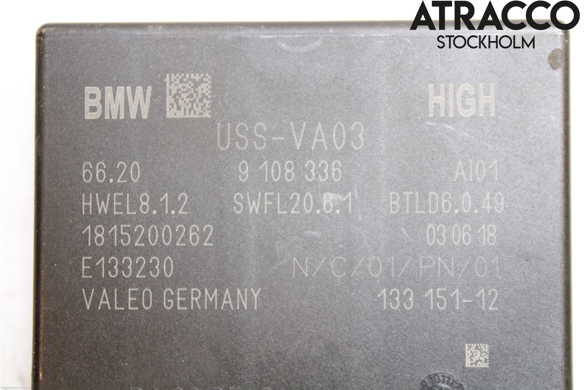 BMW 5 G30/G31/F90 17-23 Styrenhet Parkeringshjälp