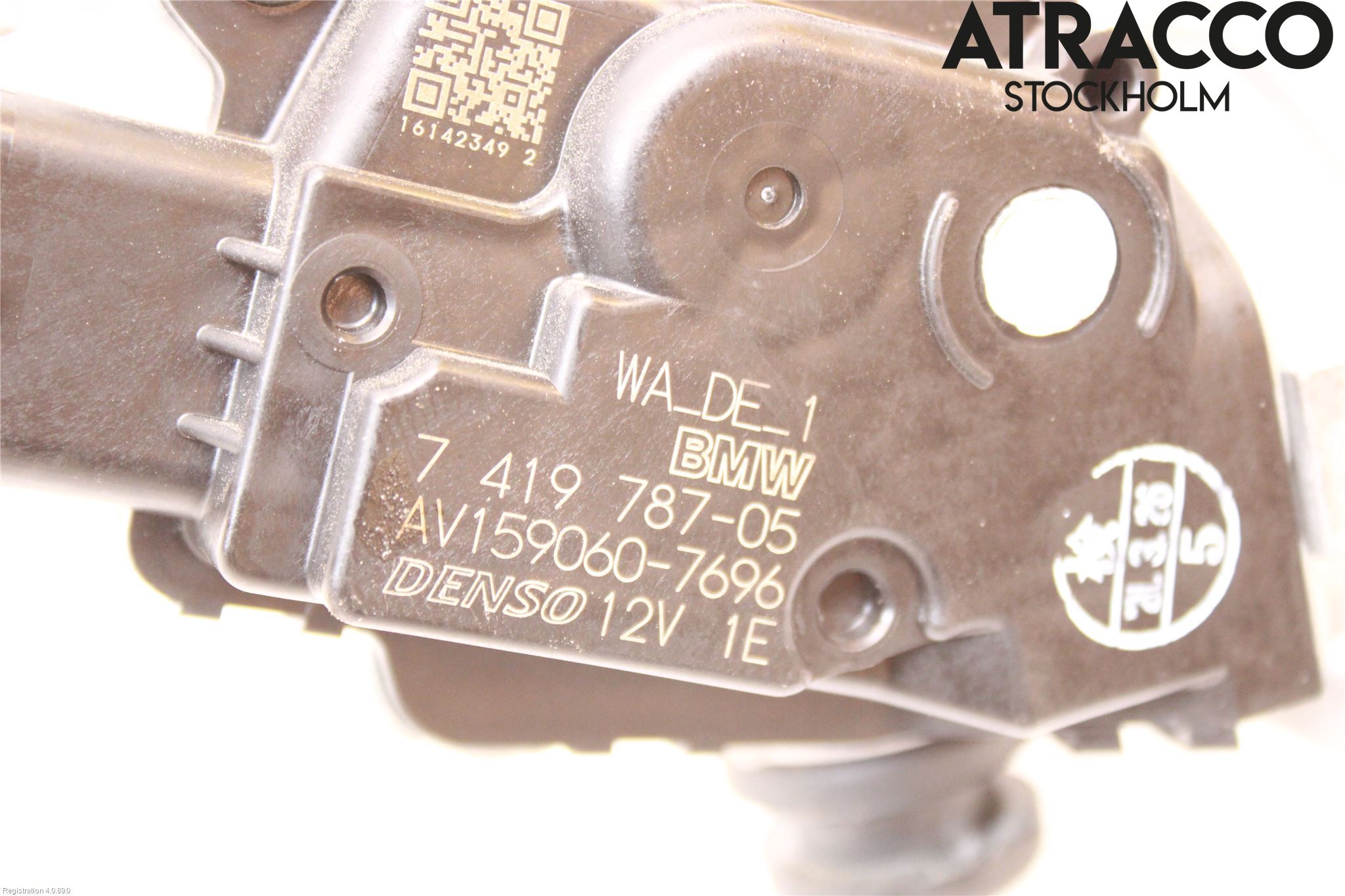 Mini ONE/COOPER 5DR F55 14-24 Torkarmotor Vindruta
